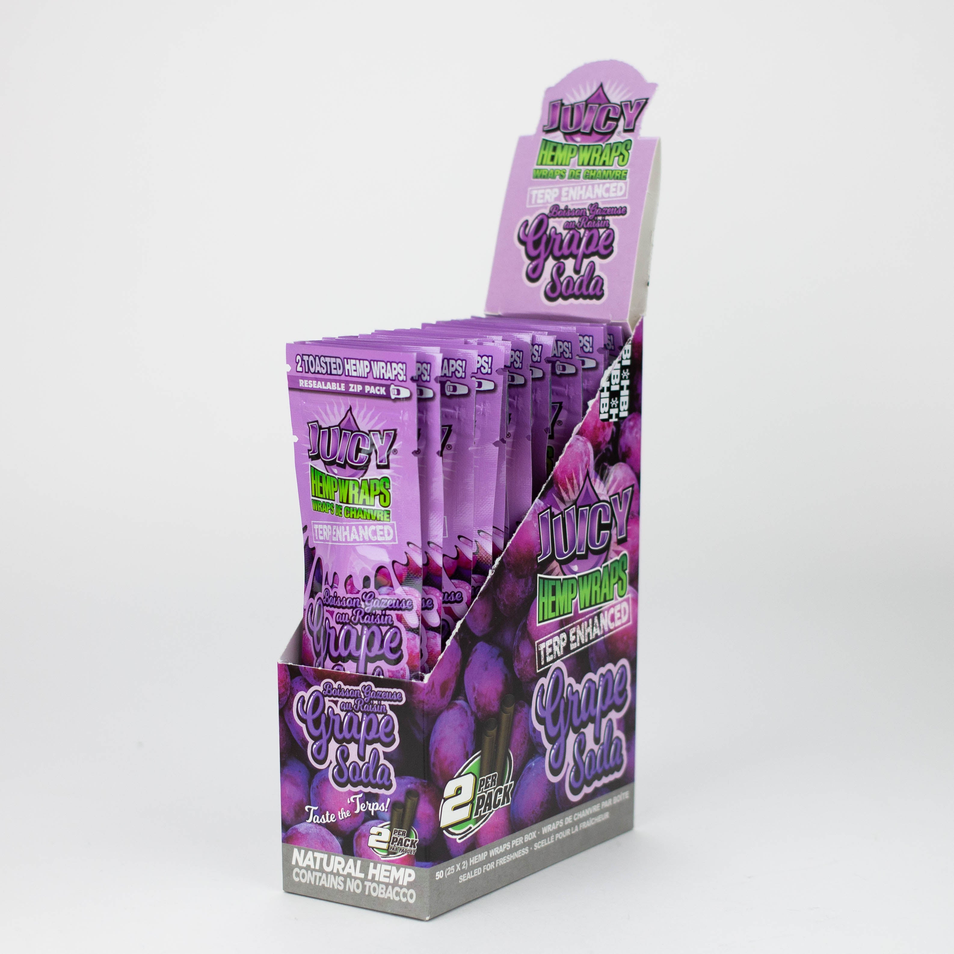 Juicy Jay's TERP Enhanced Hemp Wraps [New][CP1034]