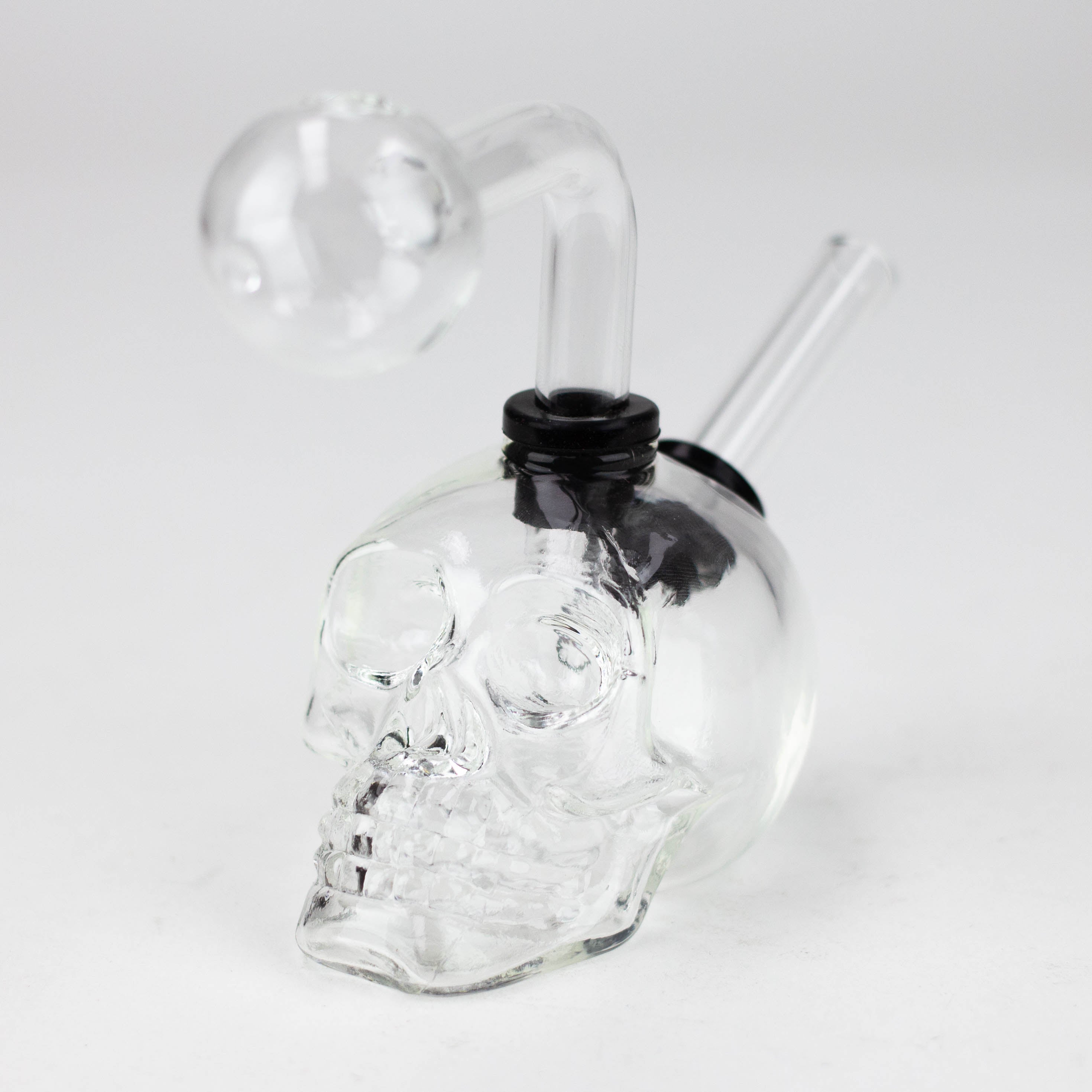 Soft Glass Skull oil bong [XYC025]