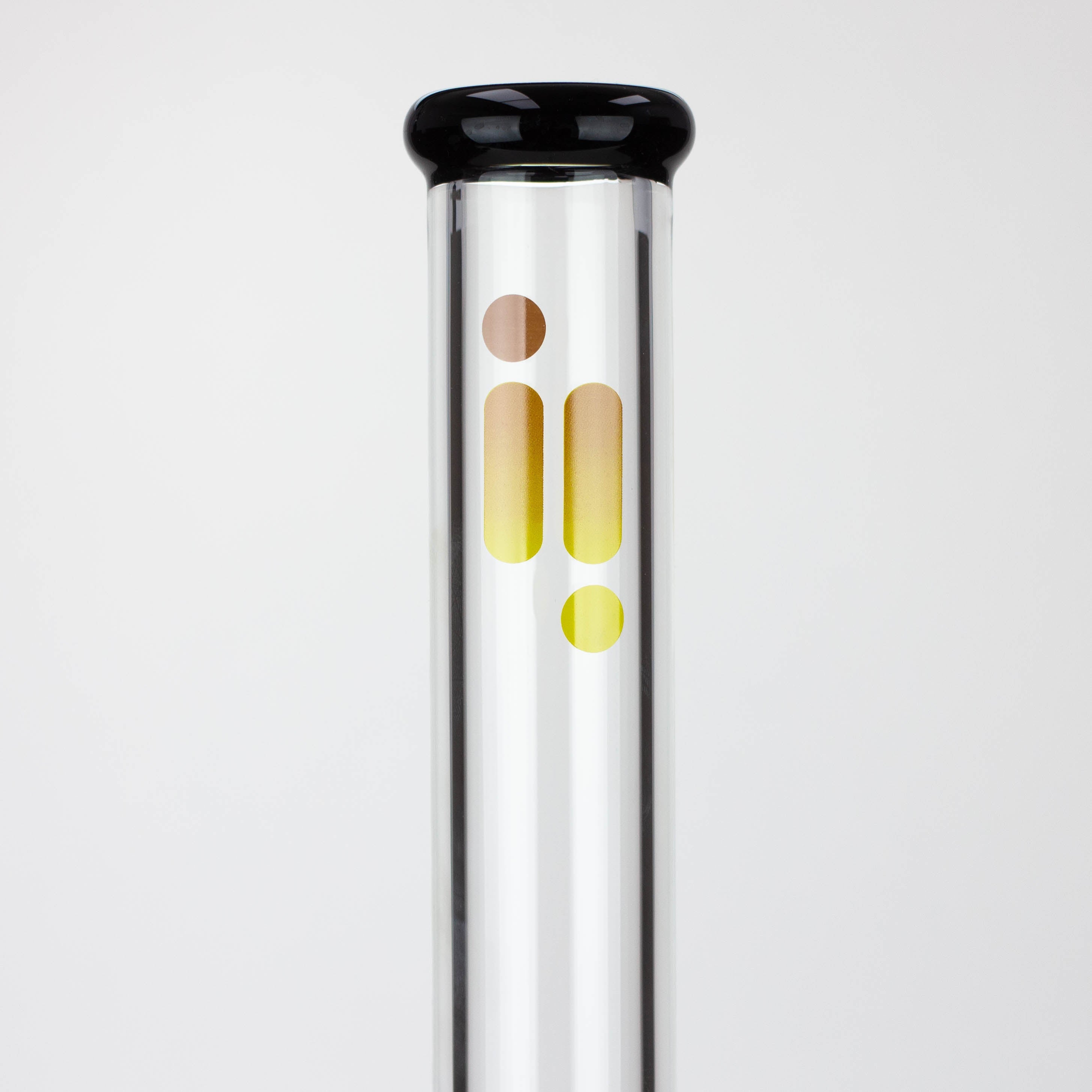 Infyniti | 24" Dual tree 7mm beaker glass water bong