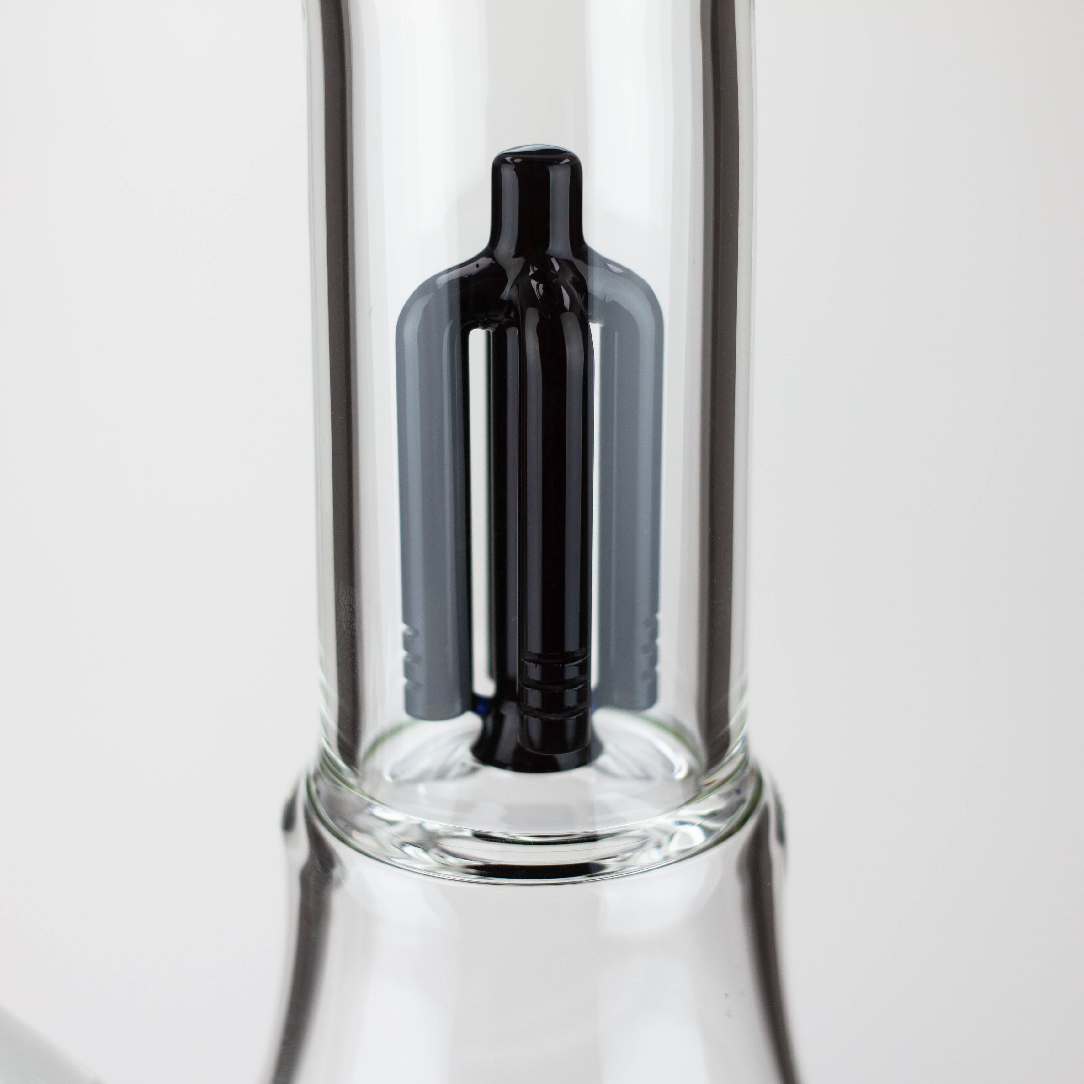 Infyniti | 24" Dual tree 7mm beaker glass water bong