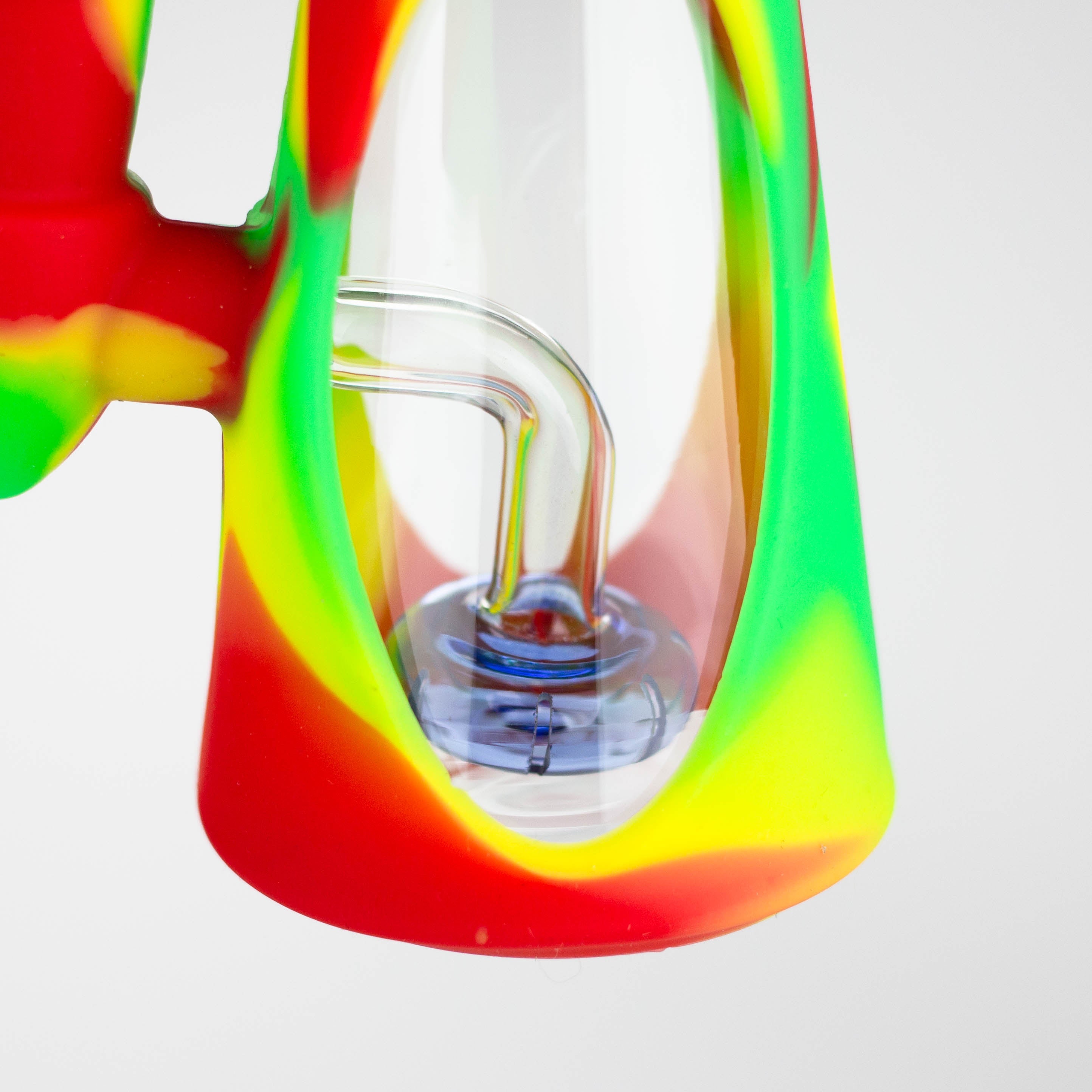 Fortune | 6.5" Multi-color Cone silicone water bong-Assorted [SP1049]