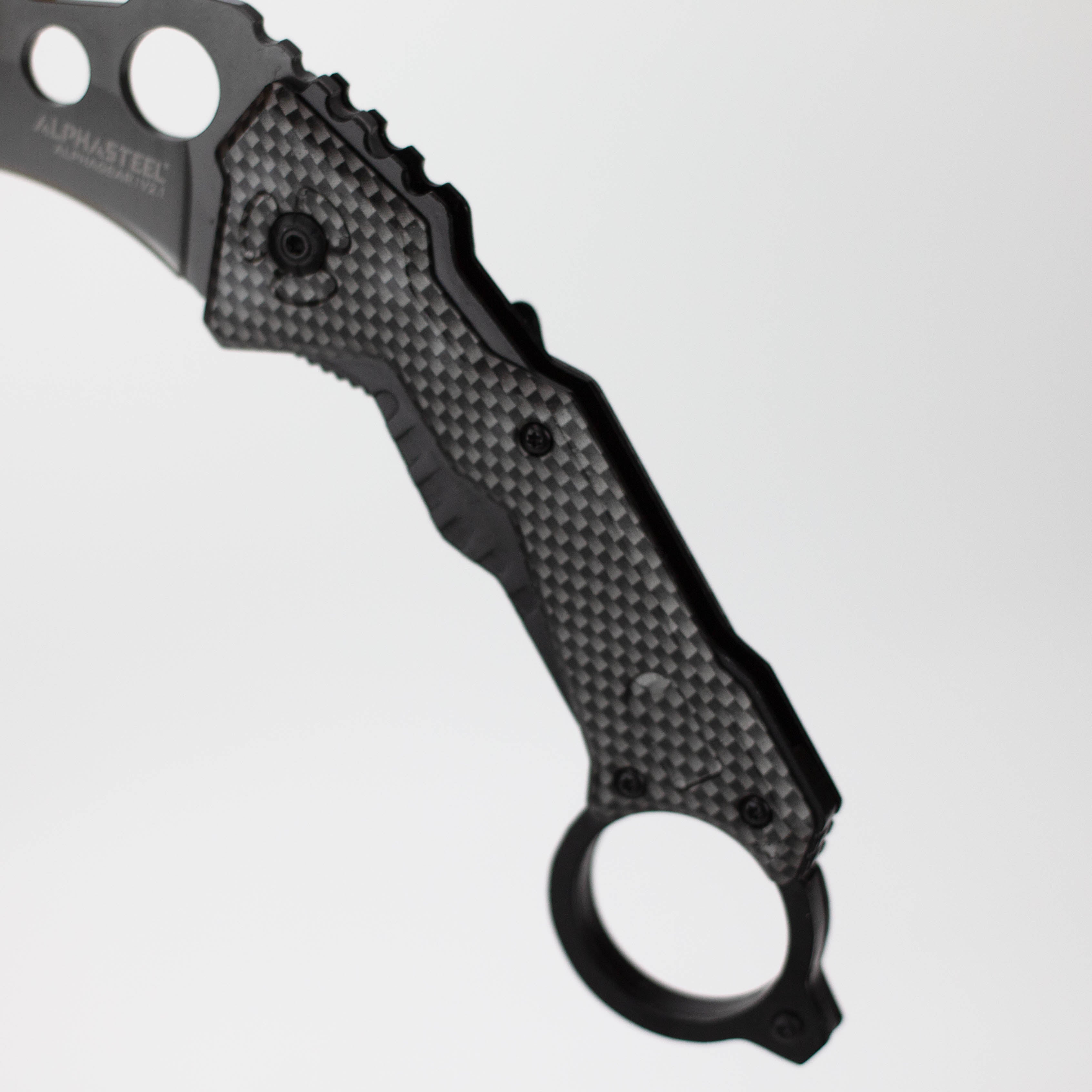 ALPHASTEEL | 7" Folding pocket knife [DA46]