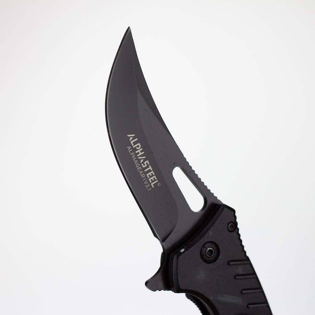 ALPHASTEEL | 8.5" Folding pocket knife [FA25]