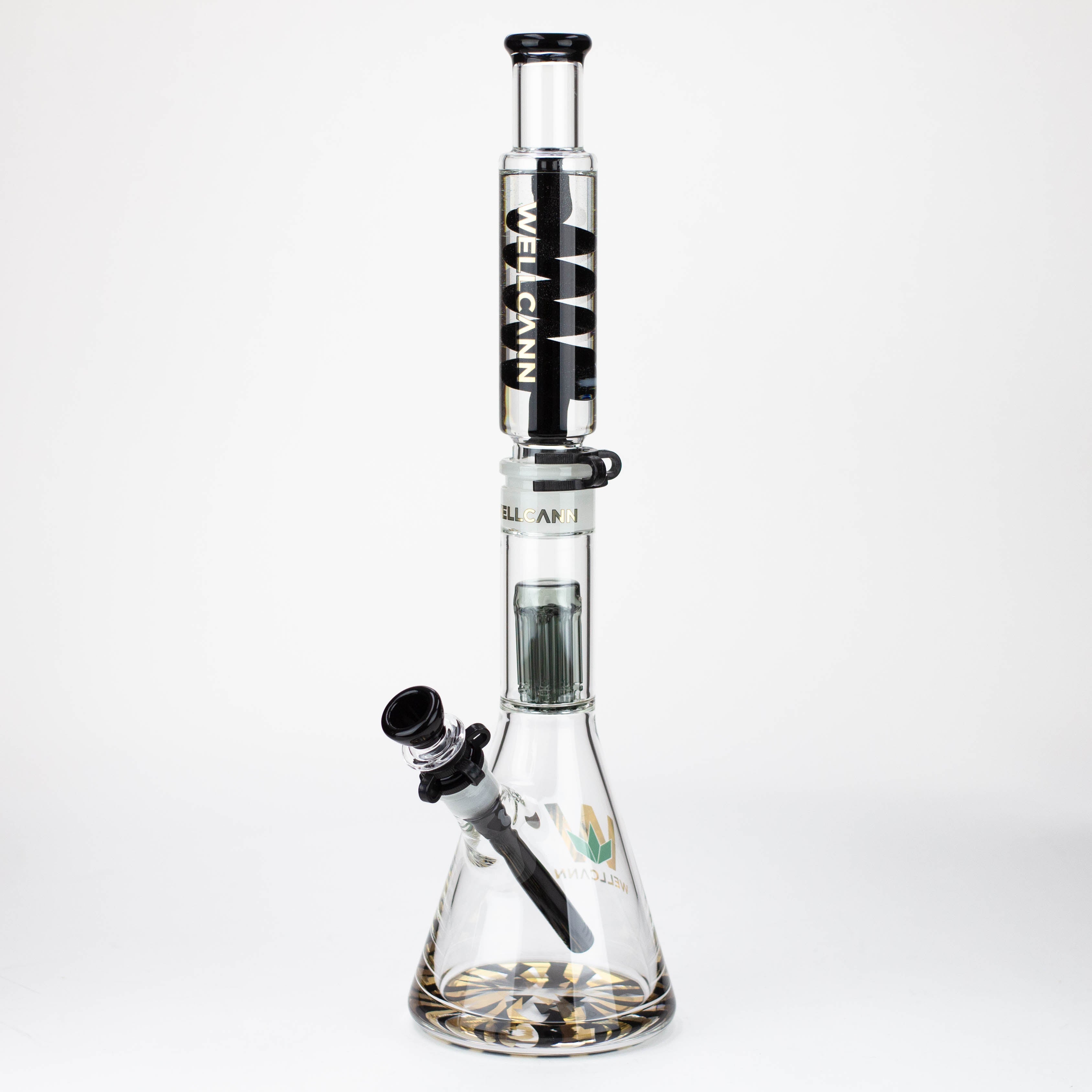 WELLCANN | 18" Glycerine Detachable Glass Bong [560]