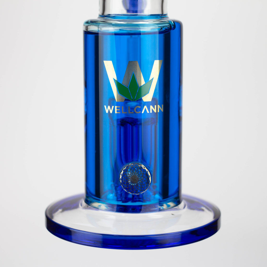 WELLCANN | 15" Glycerine Detachable Glass Bong [502]