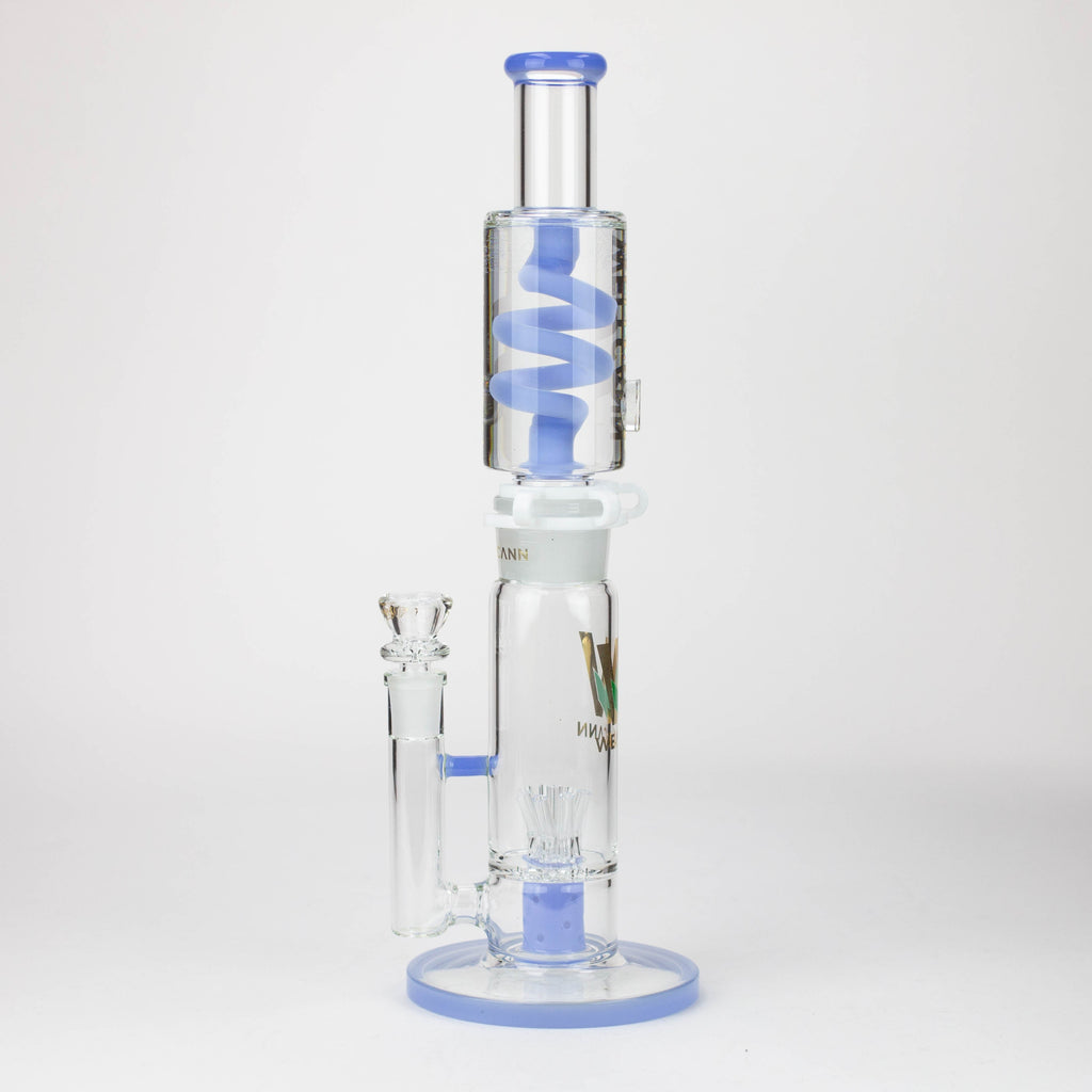 WELLCANN | 14.5" Glycerine Detachable Glass Bong [606]