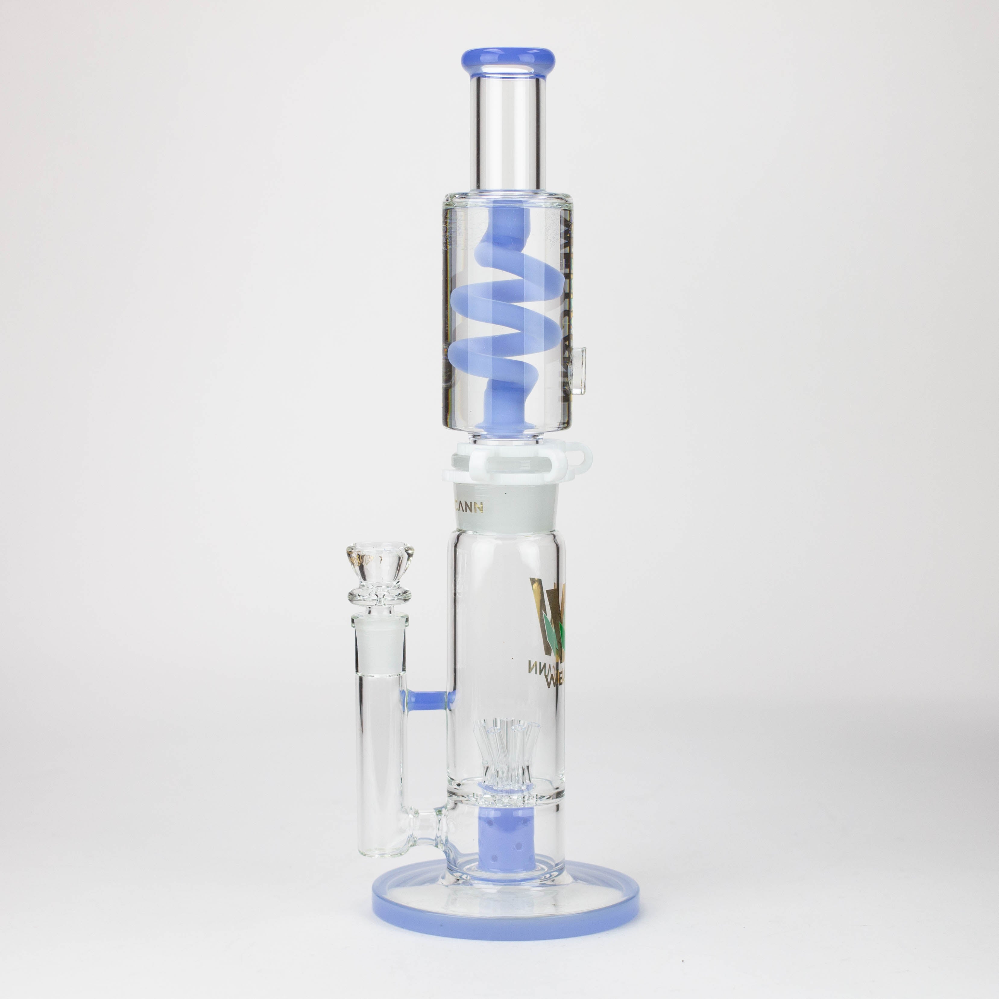WELLCANN | 14.5" Glycerine Detachable Glass Bong [606]