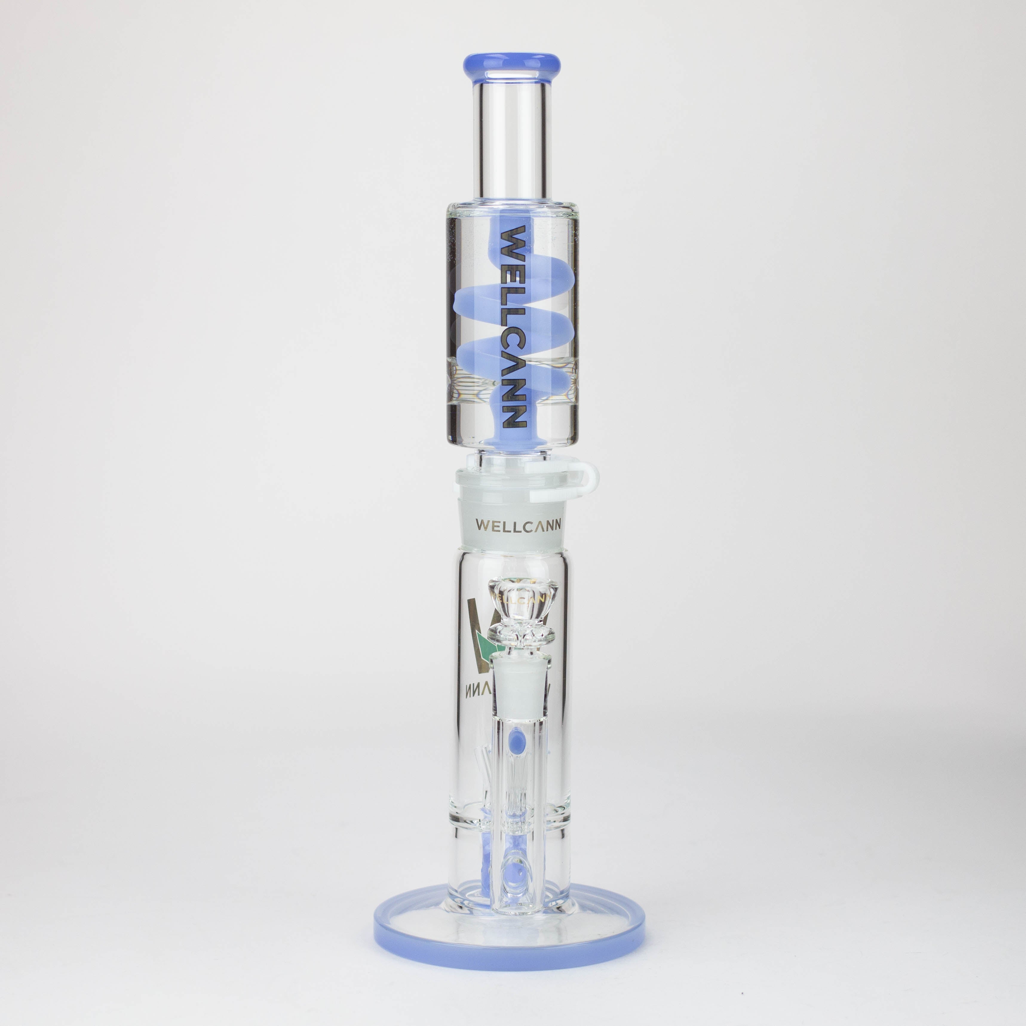 WELLCANN | 14.5" Glycerine Detachable Glass Bong [606]