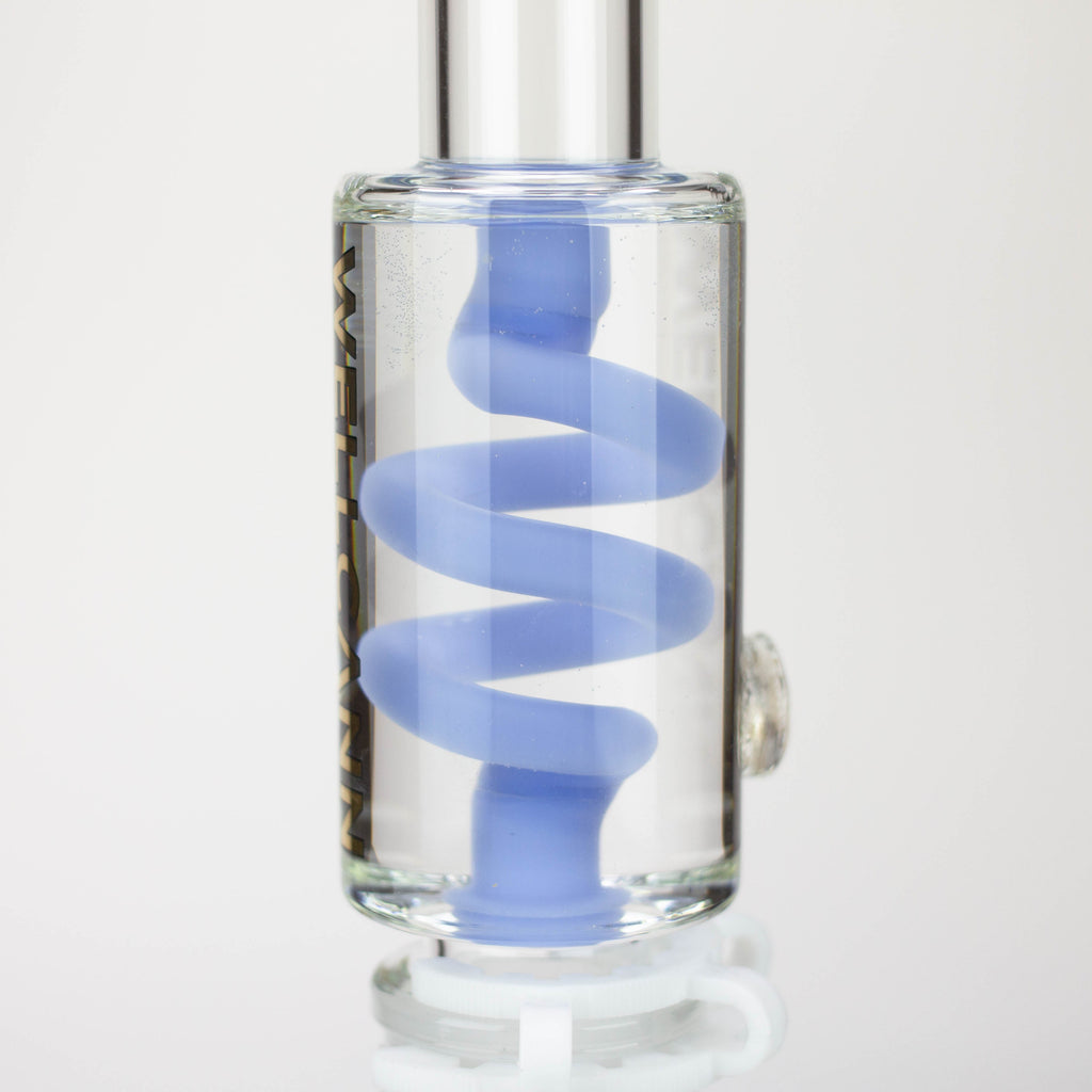WELLCANN | 14.5" Glycerine Detachable Glass Bong [606]