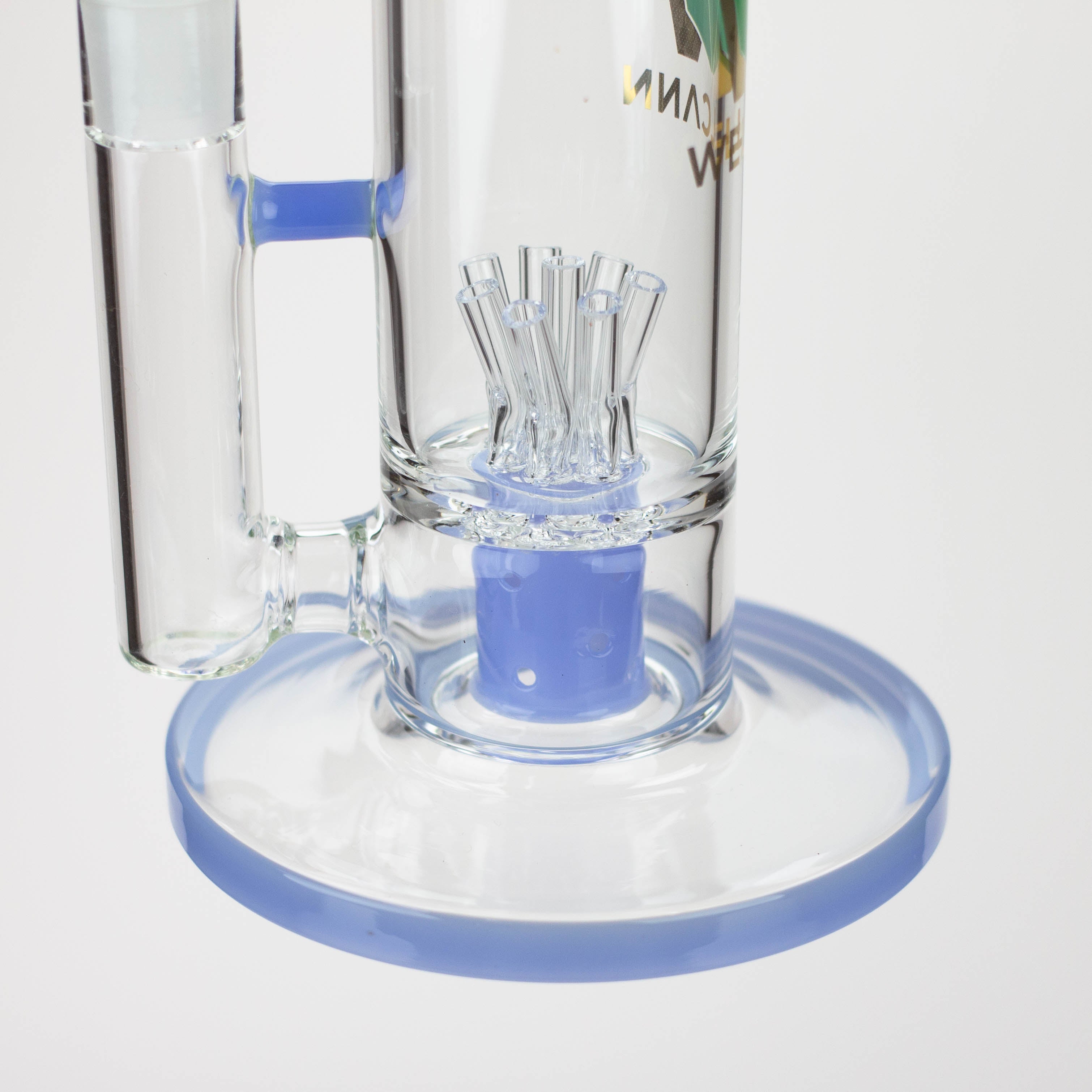 WELLCANN | 14.5" Glycerine Detachable Glass Bong [606]