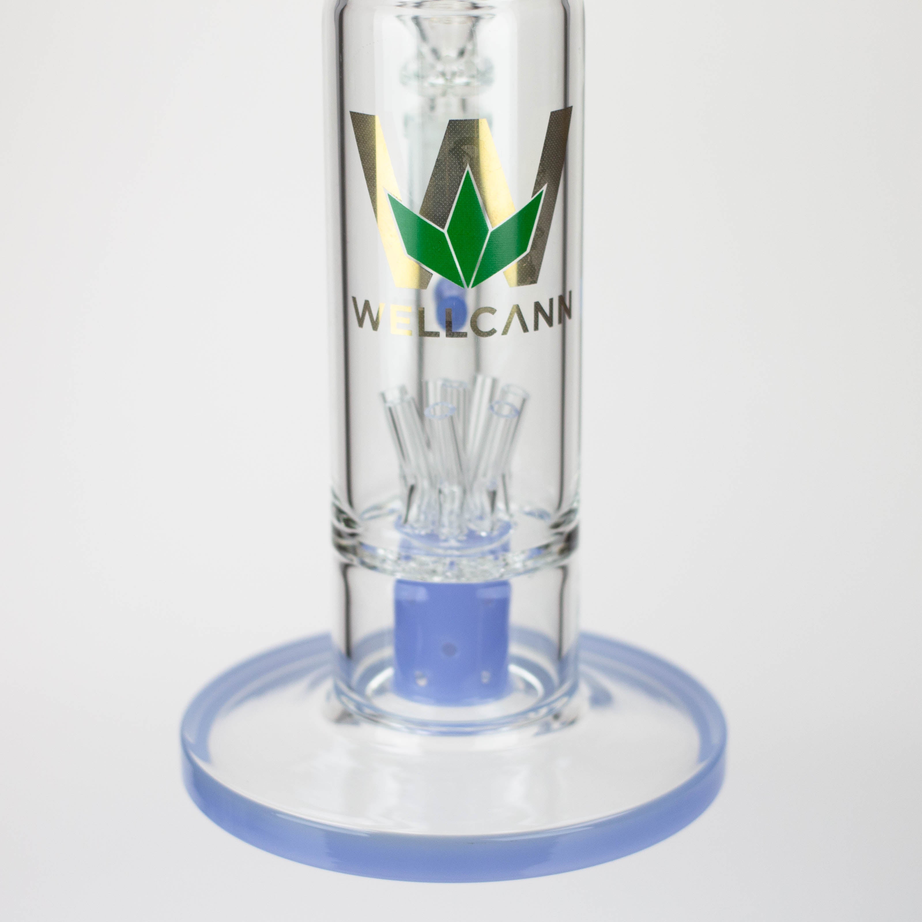 WELLCANN | 14.5" Glycerine Detachable Glass Bong [606]