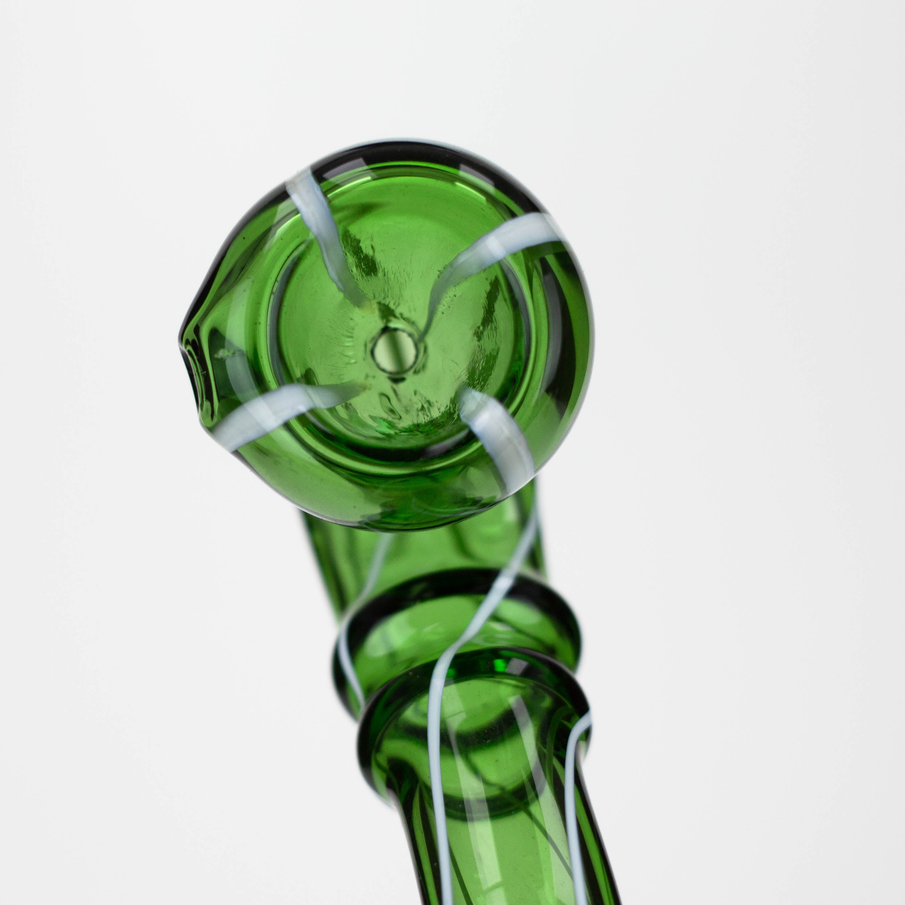 Sherlock shape color glass hand pipe pack of 2