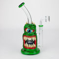 9.5"  Resin 3D glow artwork Dab Rig [TX801]