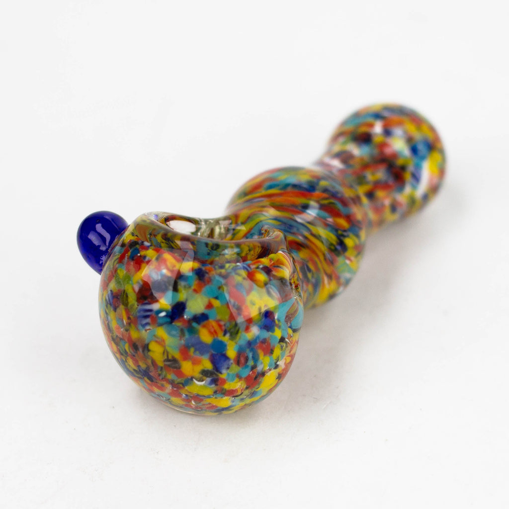 3.5" softglass hand pipe Pack of 2 [10852]