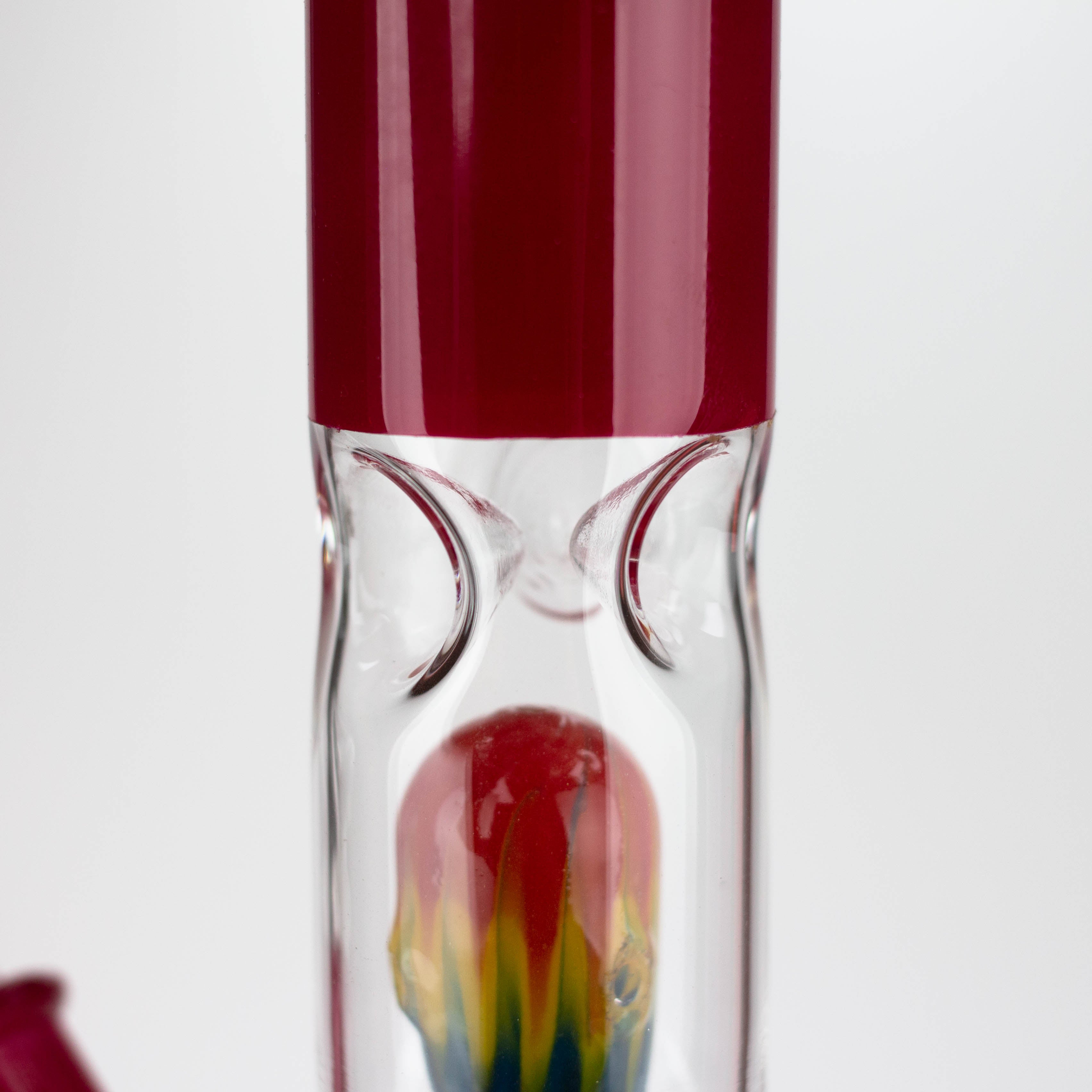 12" Rasta Water Beaker Water Bong