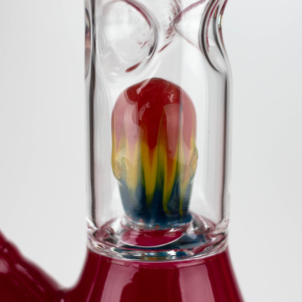 12" Rasta Water Beaker Water Bong
