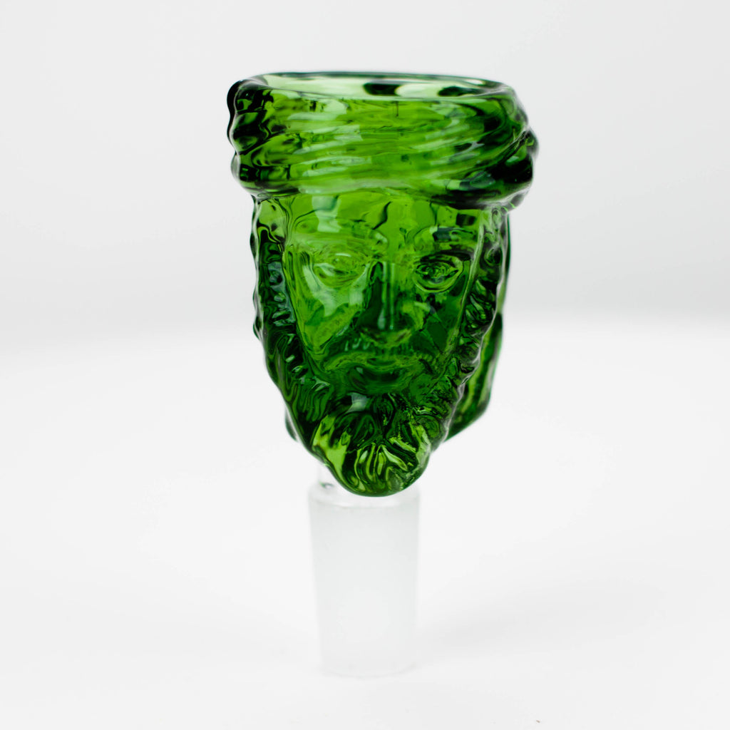 Face shape design Glass Bowl [JC-12528]