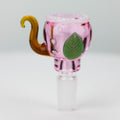 Pink Flower Glass Bowl [LM22]