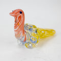 6" Animal Pipe - Dove