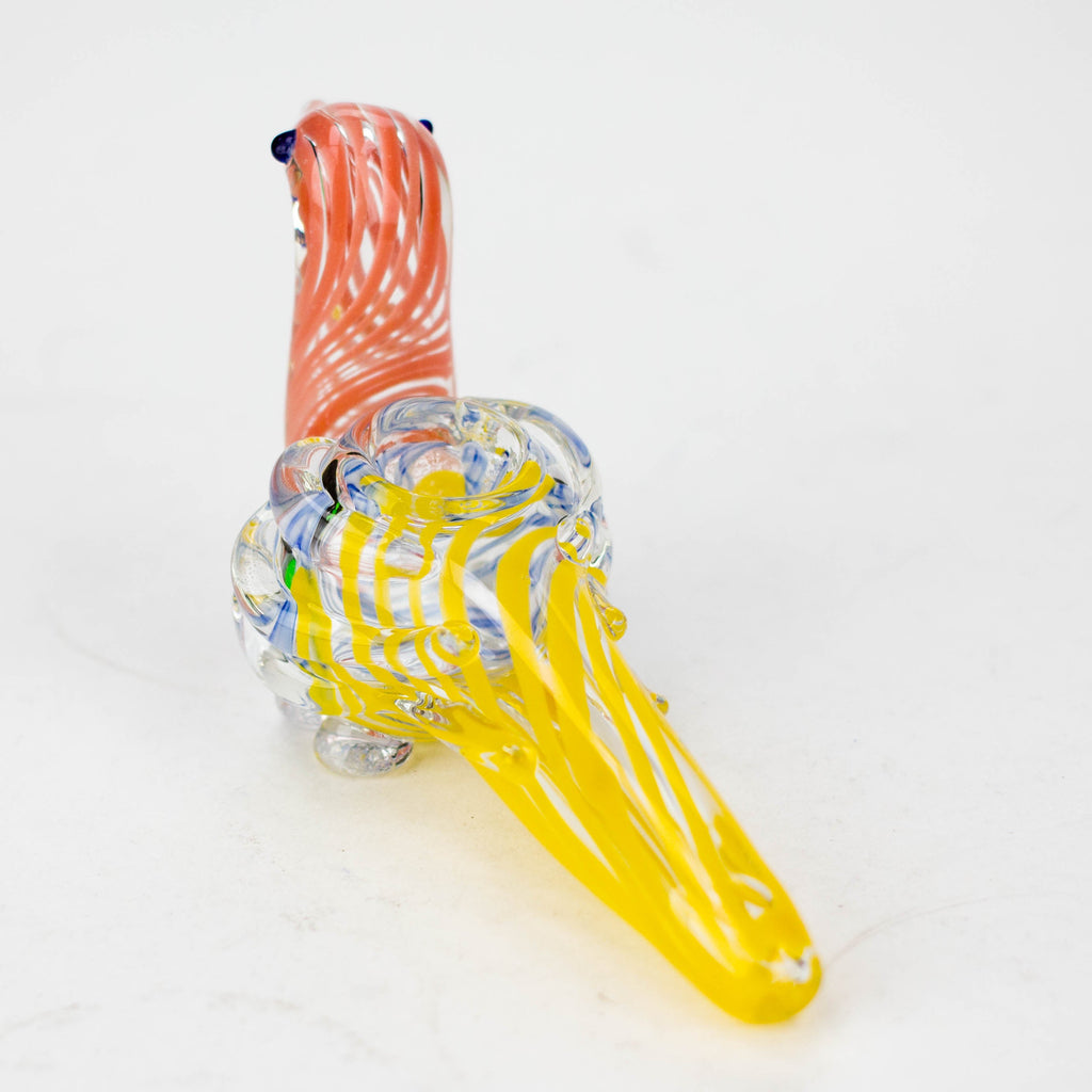 6" Animal Pipe - Dove