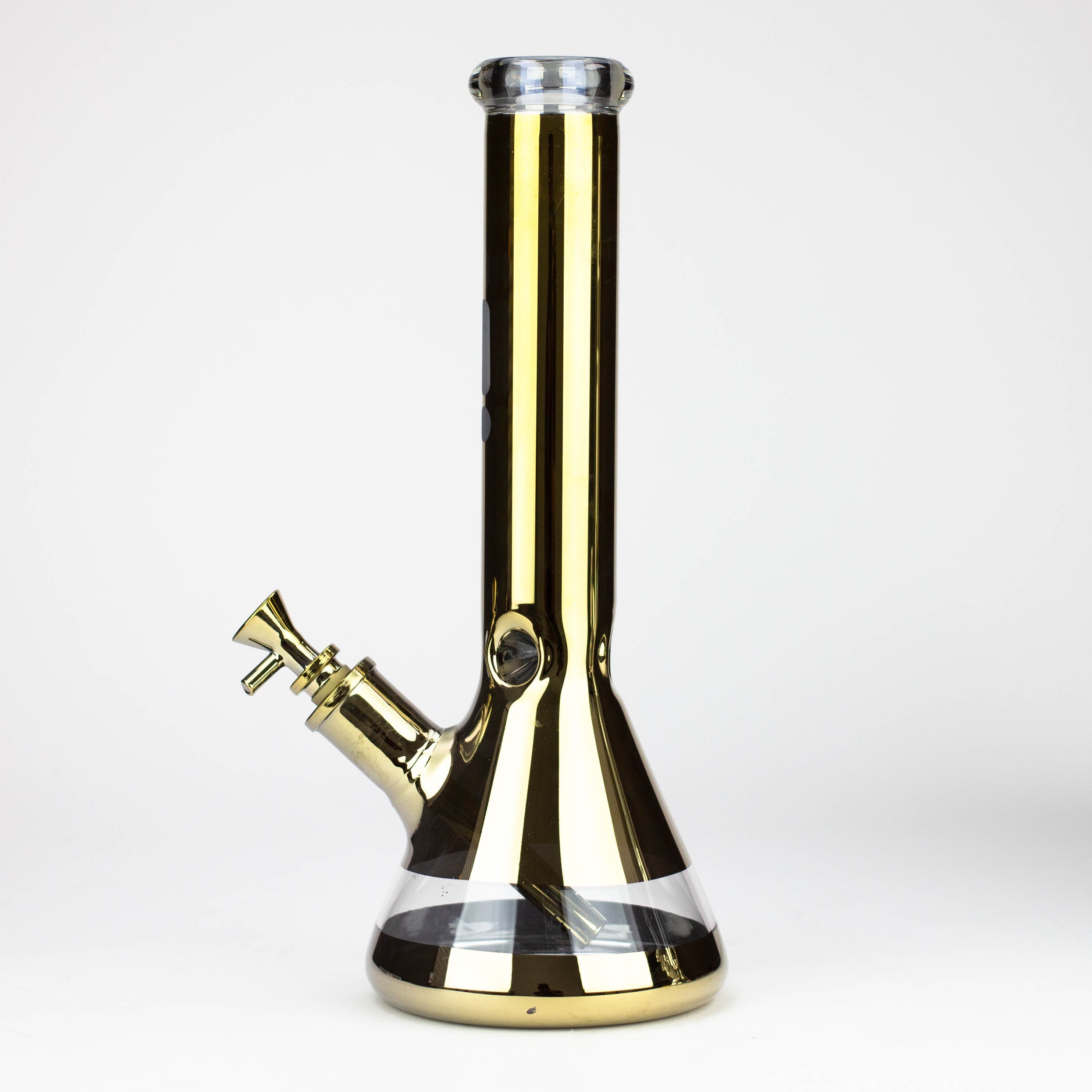 13.5" Infyniti 7 mm metallic beaker bong ( GP2041 )