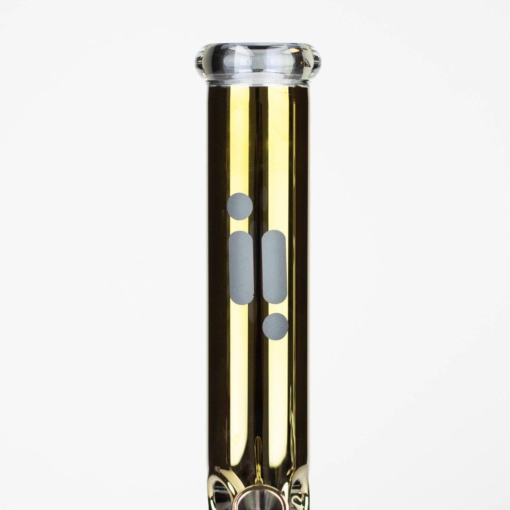 13.5" Infyniti 7 mm metallic beaker bong ( GP2041 )