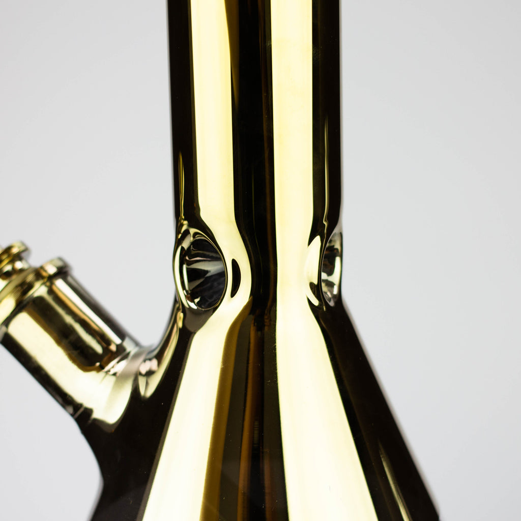 13.5" Infyniti 7 mm metallic beaker bong ( GP2041 )