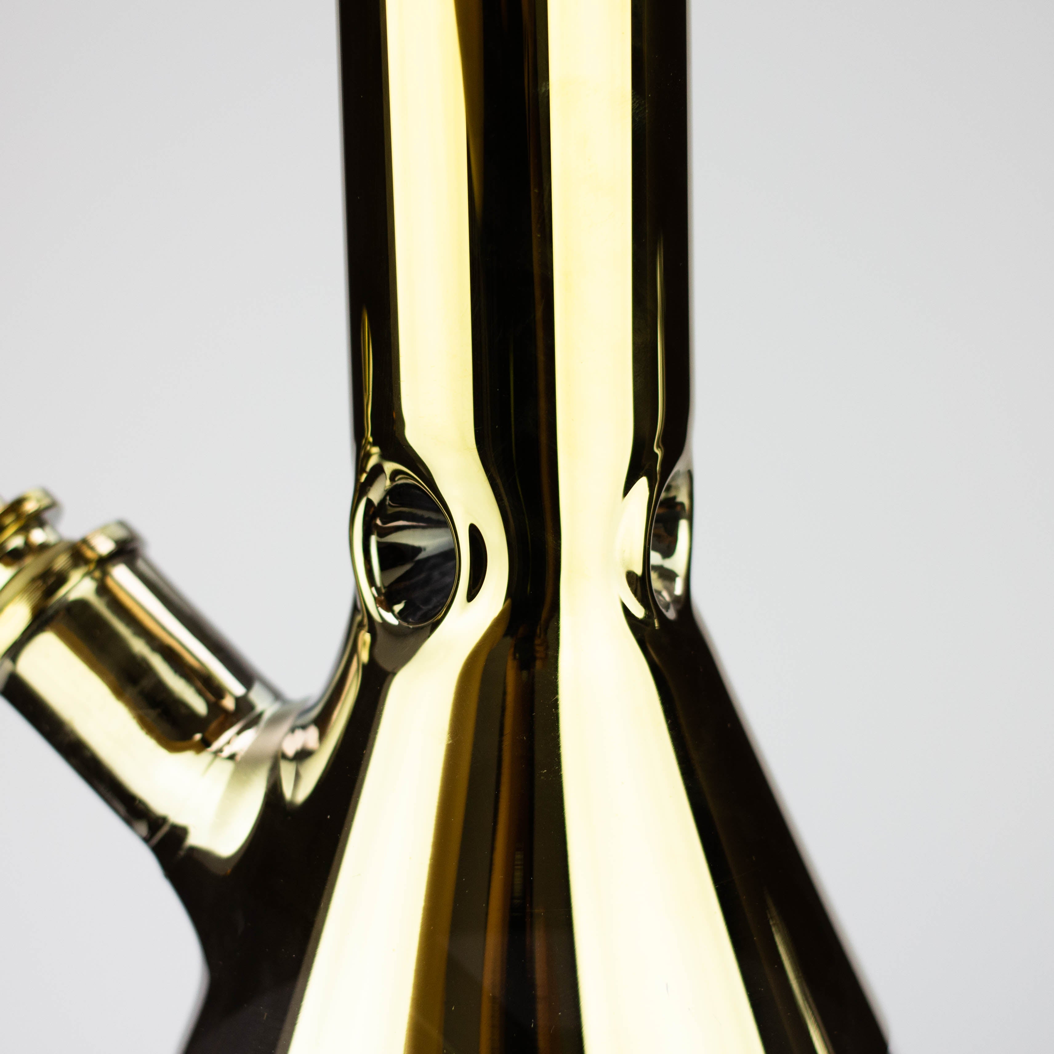 13.5" Infyniti 7 mm metallic beaker bong ( GP2041 )