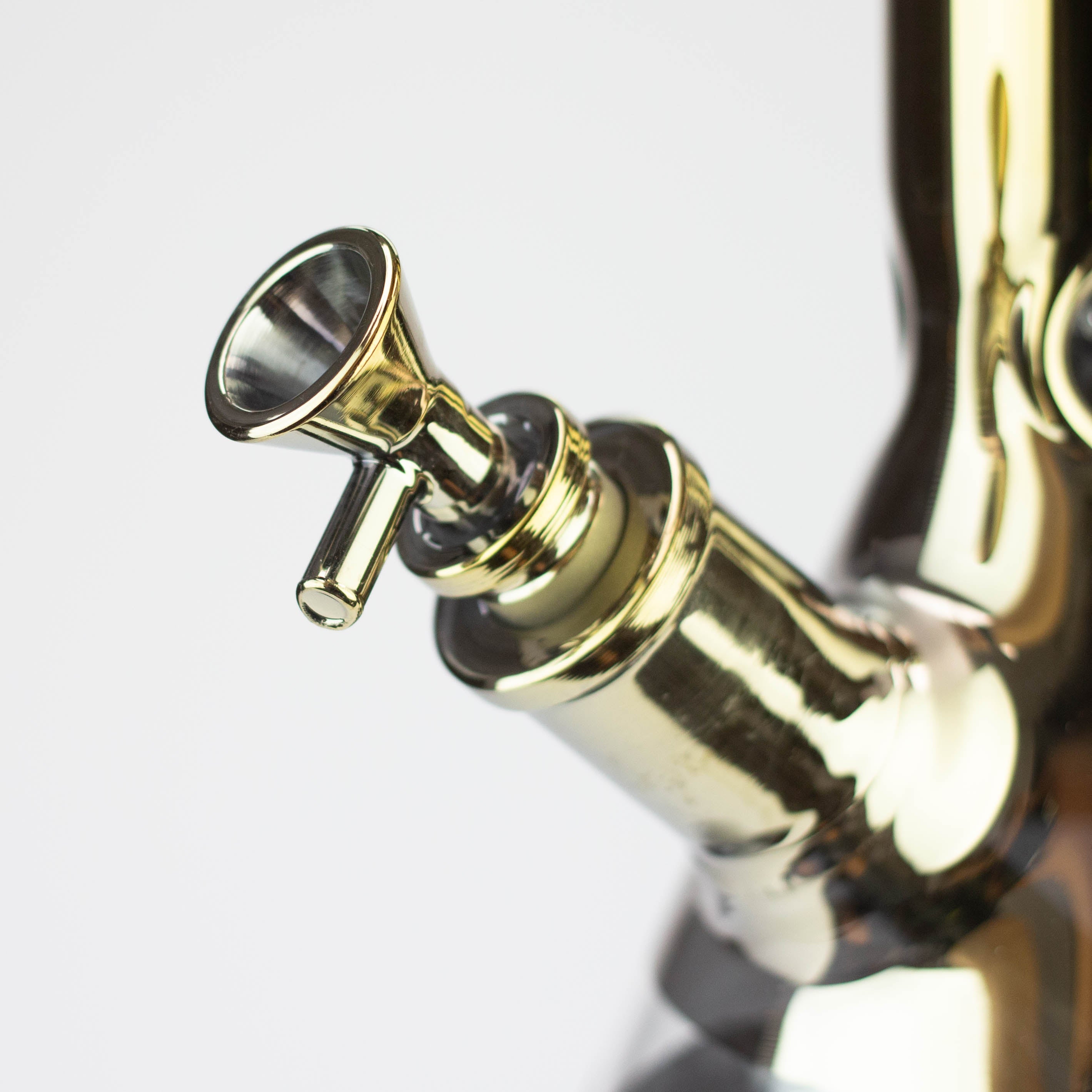 13.5" Infyniti 7 mm metallic beaker bong ( GP2041 )