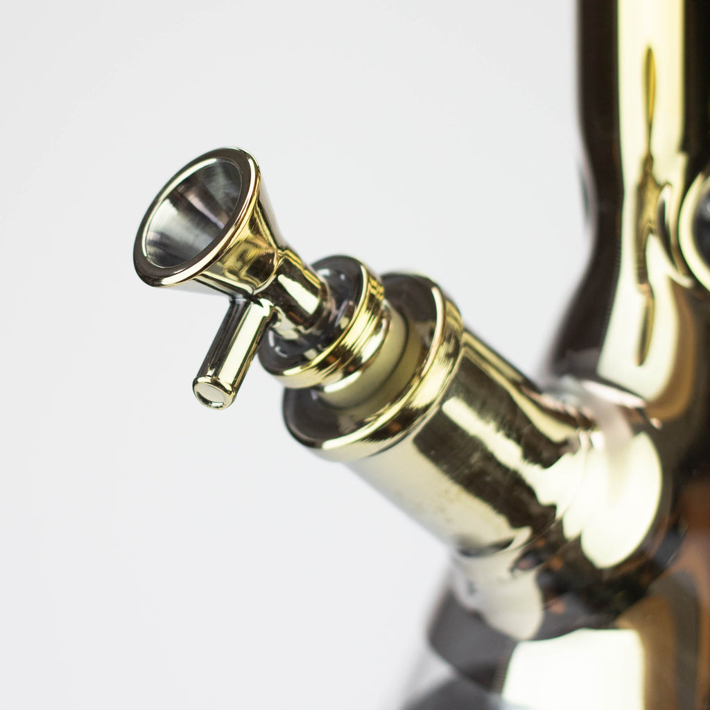 13.5" Infyniti 7 mm metallic beaker bong ( GP2041 )