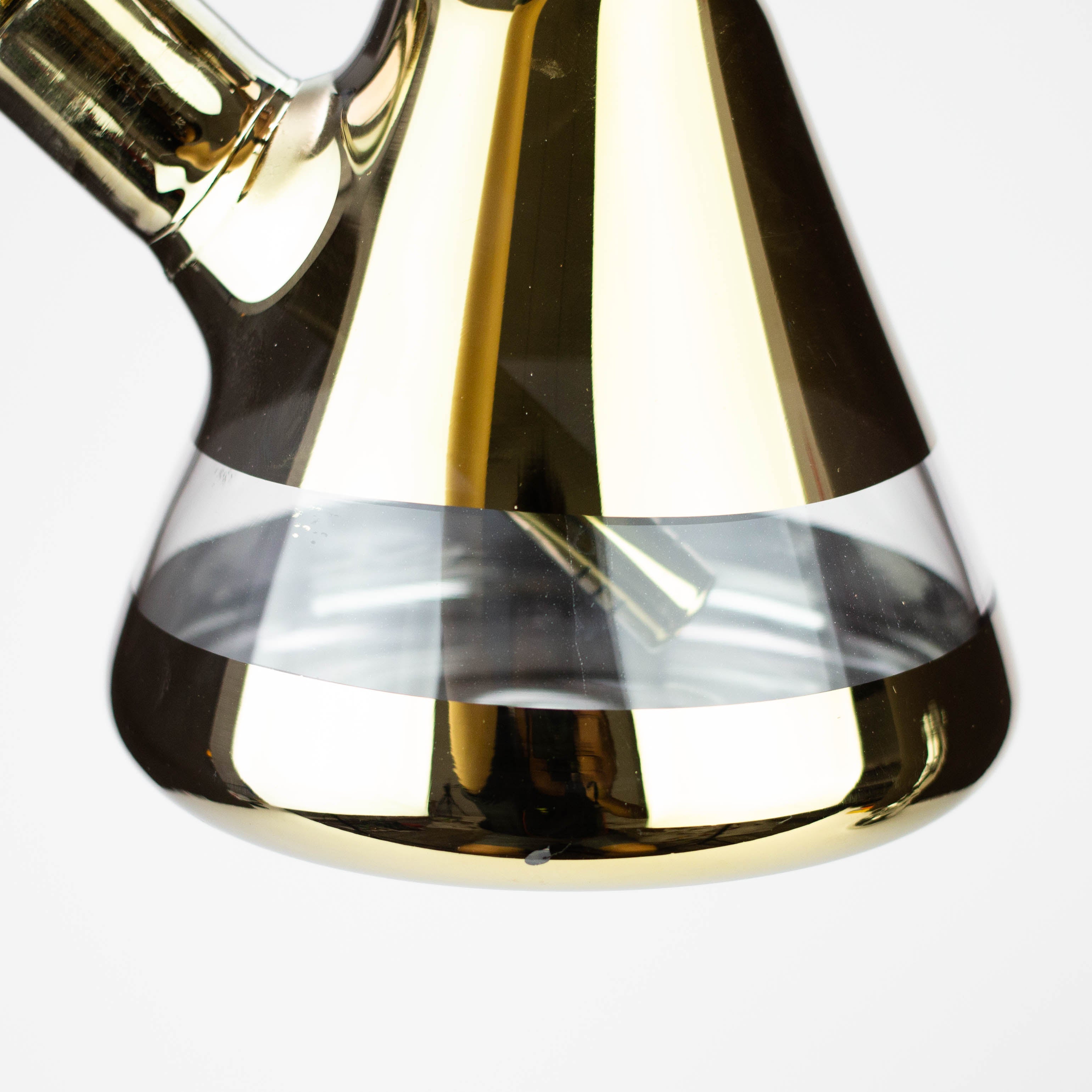 13.5" Infyniti 7 mm metallic beaker bong ( GP2041 )