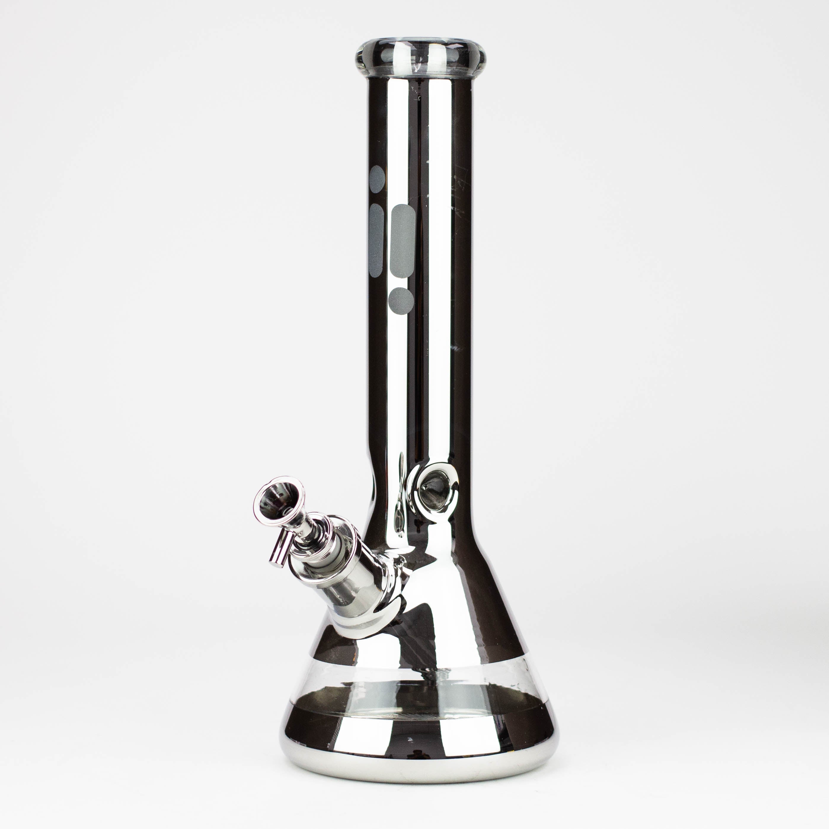 13.5" Infyniti 7 mm metallic beaker bong ( GP2041 )