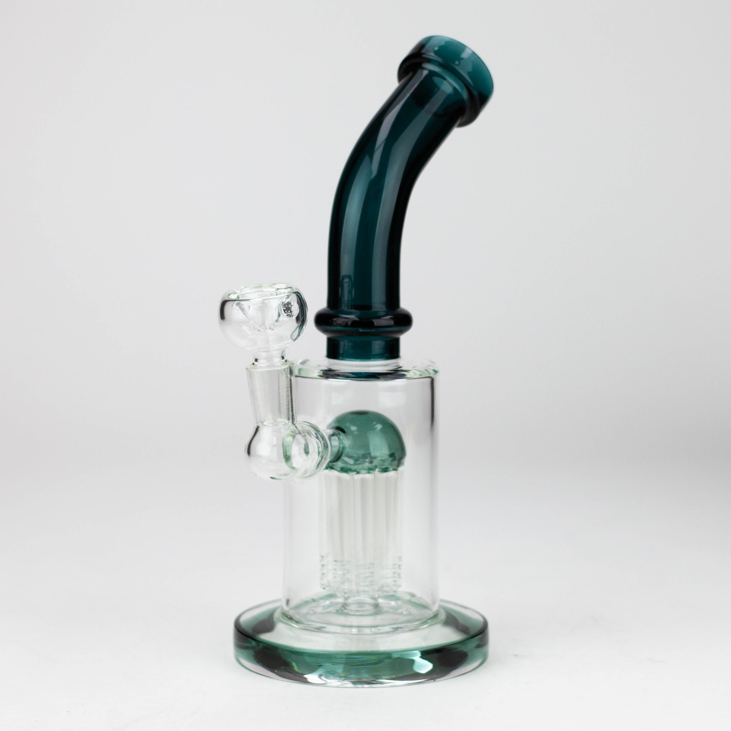 9.5" Tree-arm diffuser bent neck glass bong Box of 2