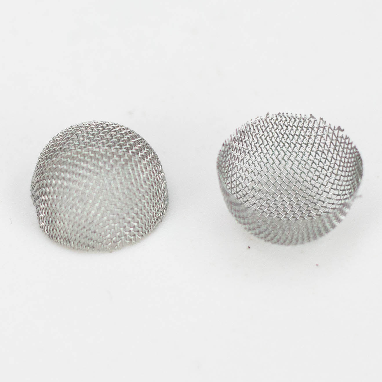 Acid Secs - Preformed no rim stainless steel bowl screens