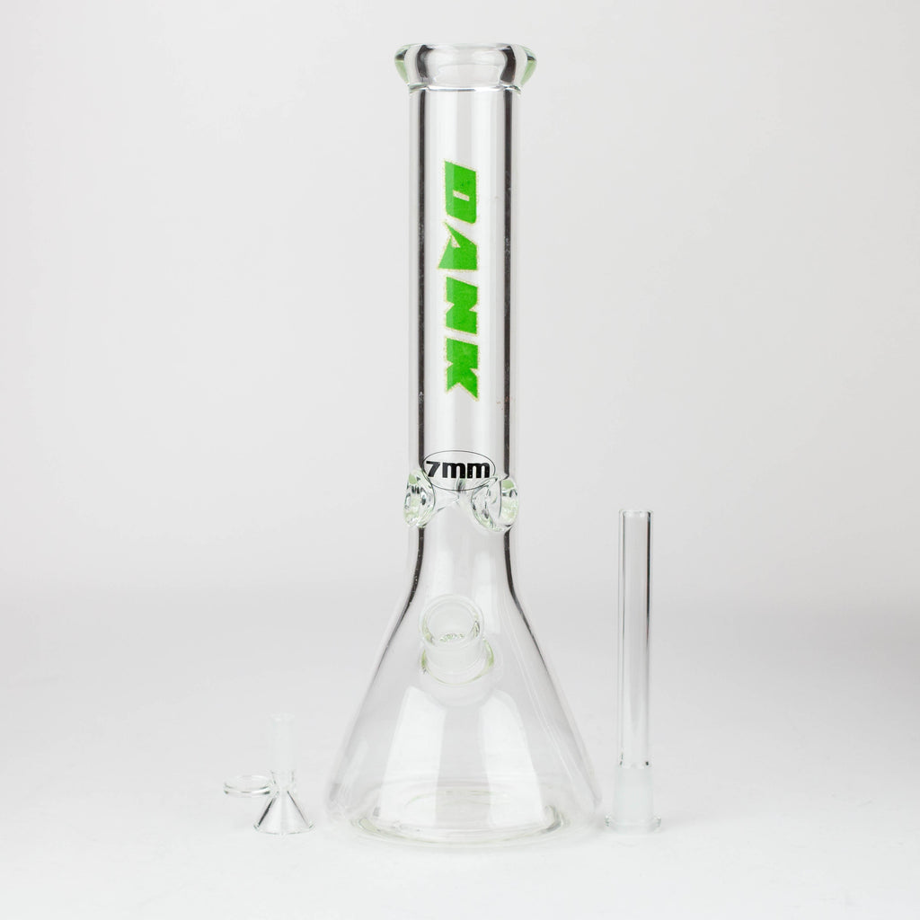 DANK | 14" 7mm Beaker glass Bong