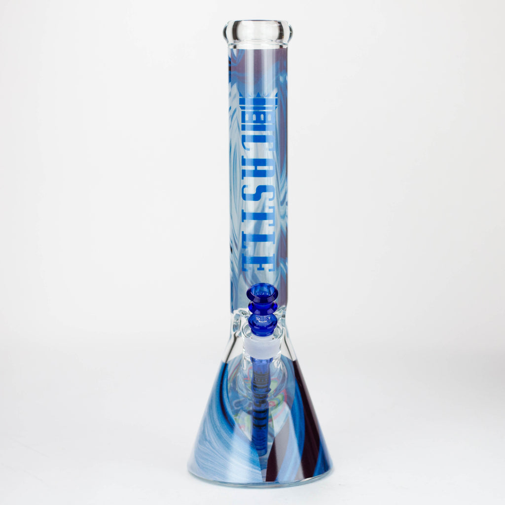 Castle Glassworks - 16" Decal Beaker Bong