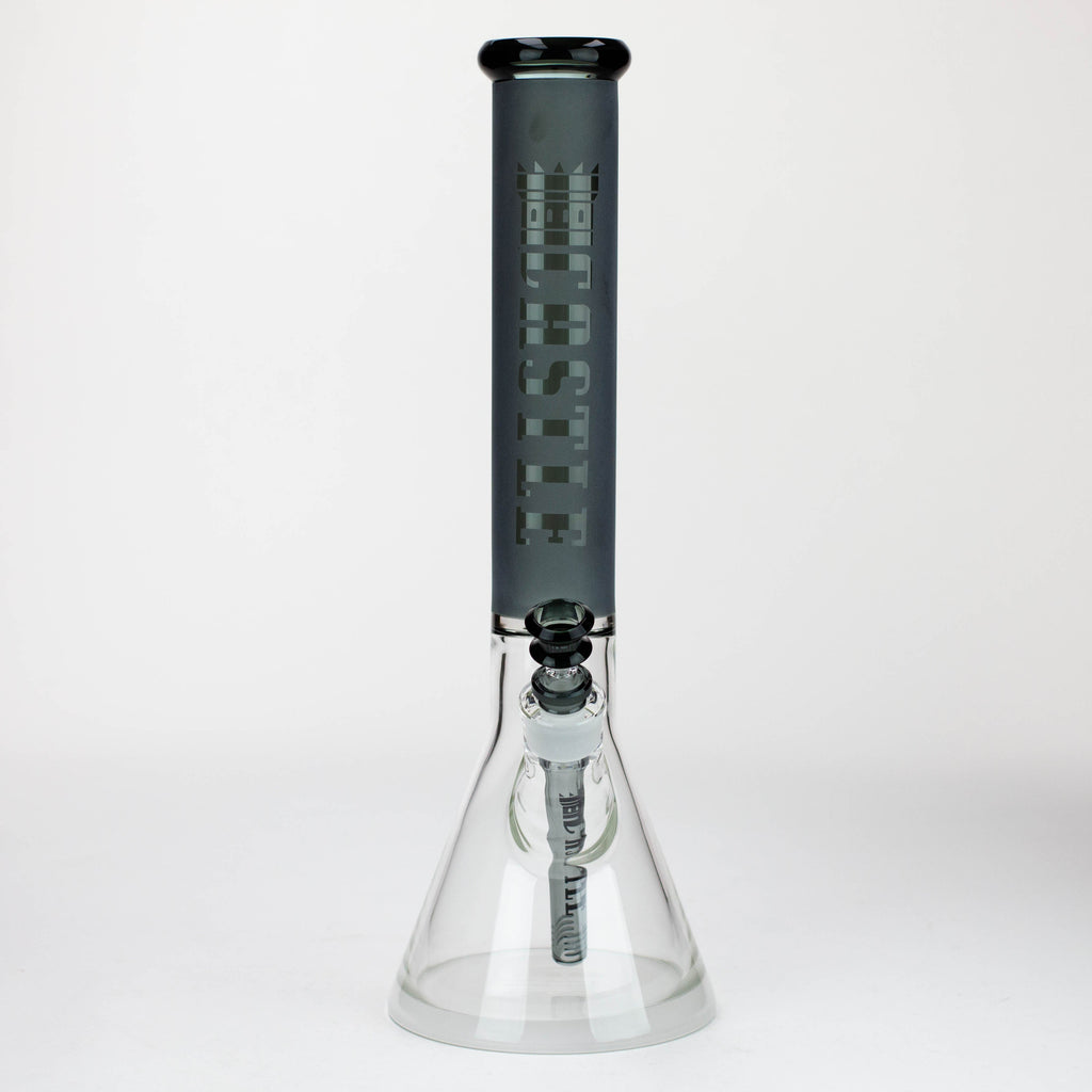 Castle Glassworks | 16" Frosted Tube Beaker Bong