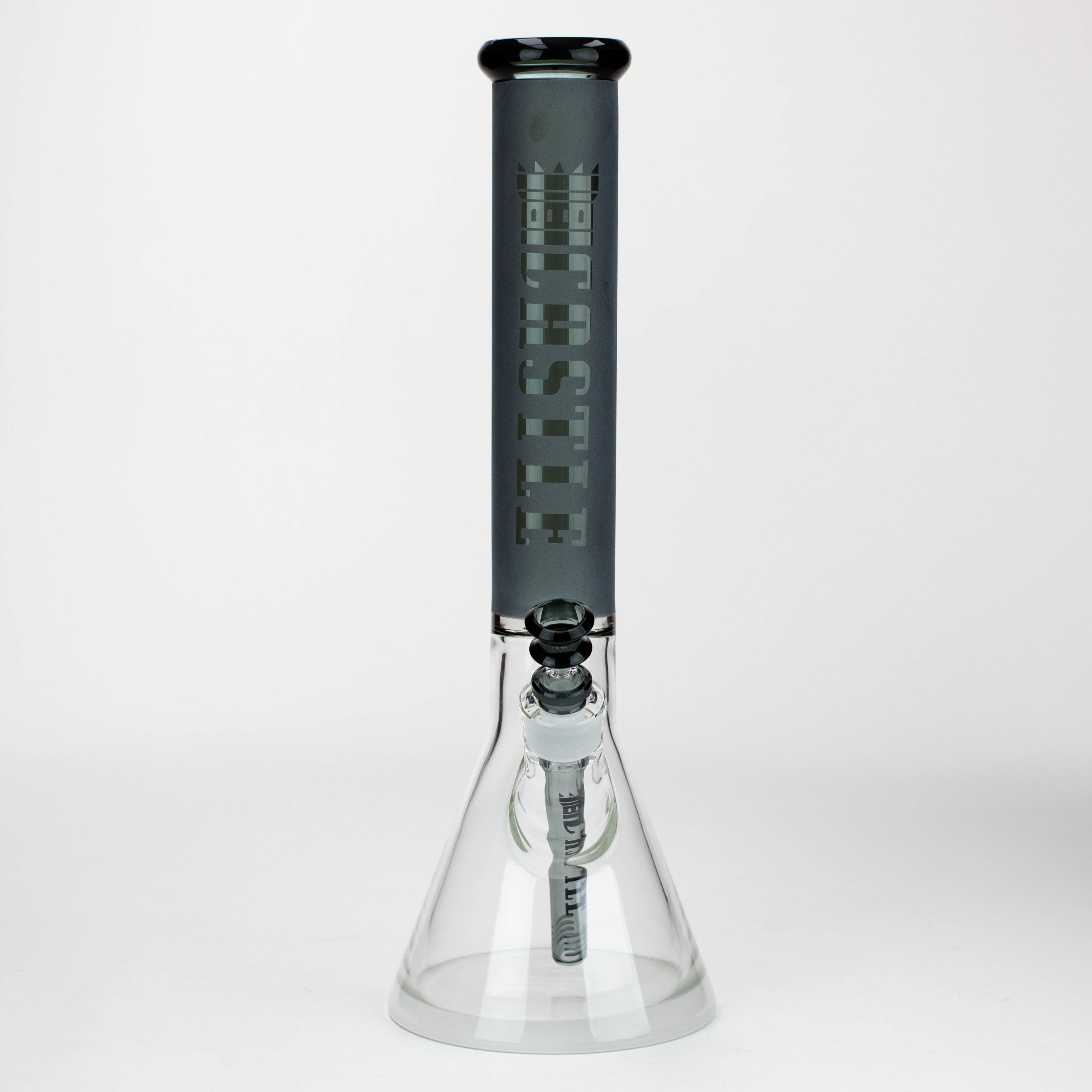 Castle Glassworks | 16" Frosted Tube Beaker Bong