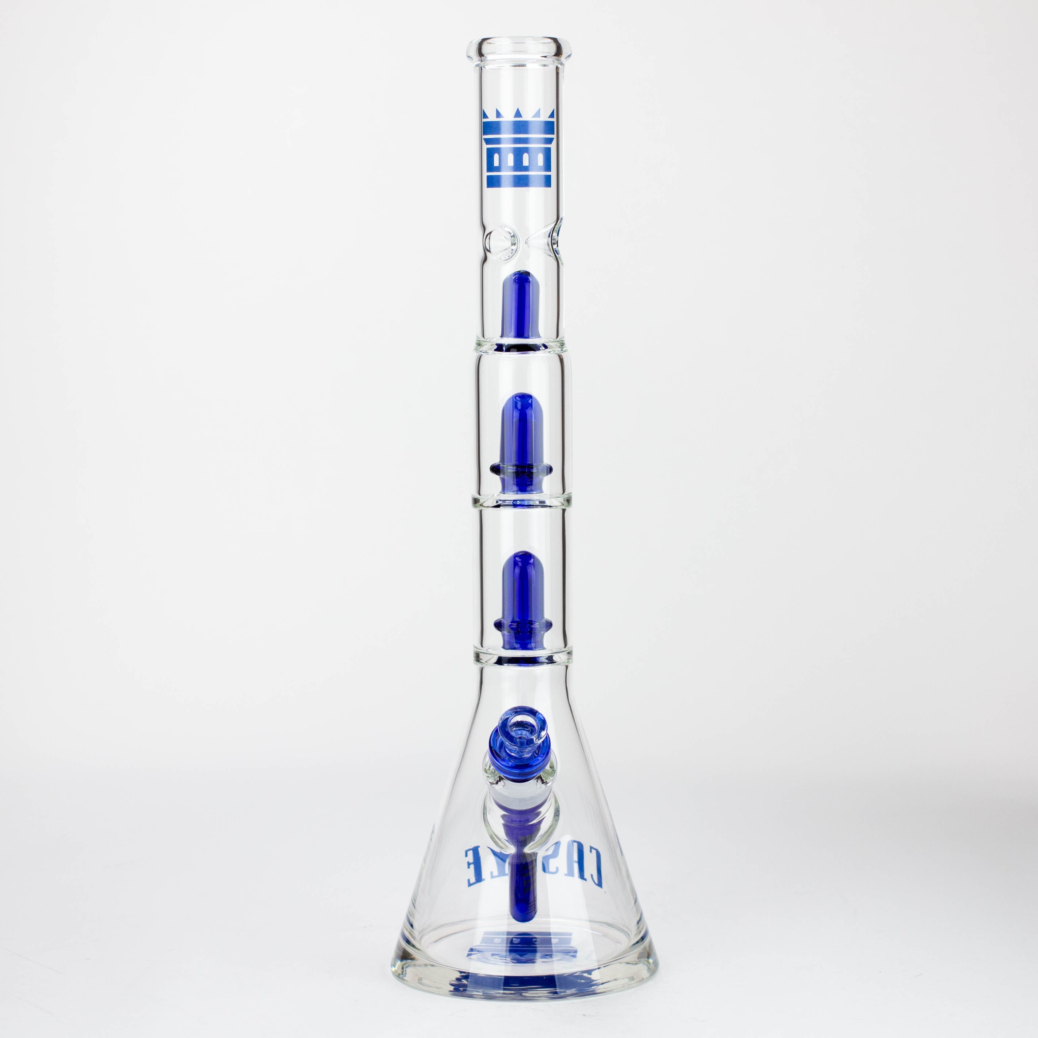 Castle Glassworks | 18" Double Shower Bong