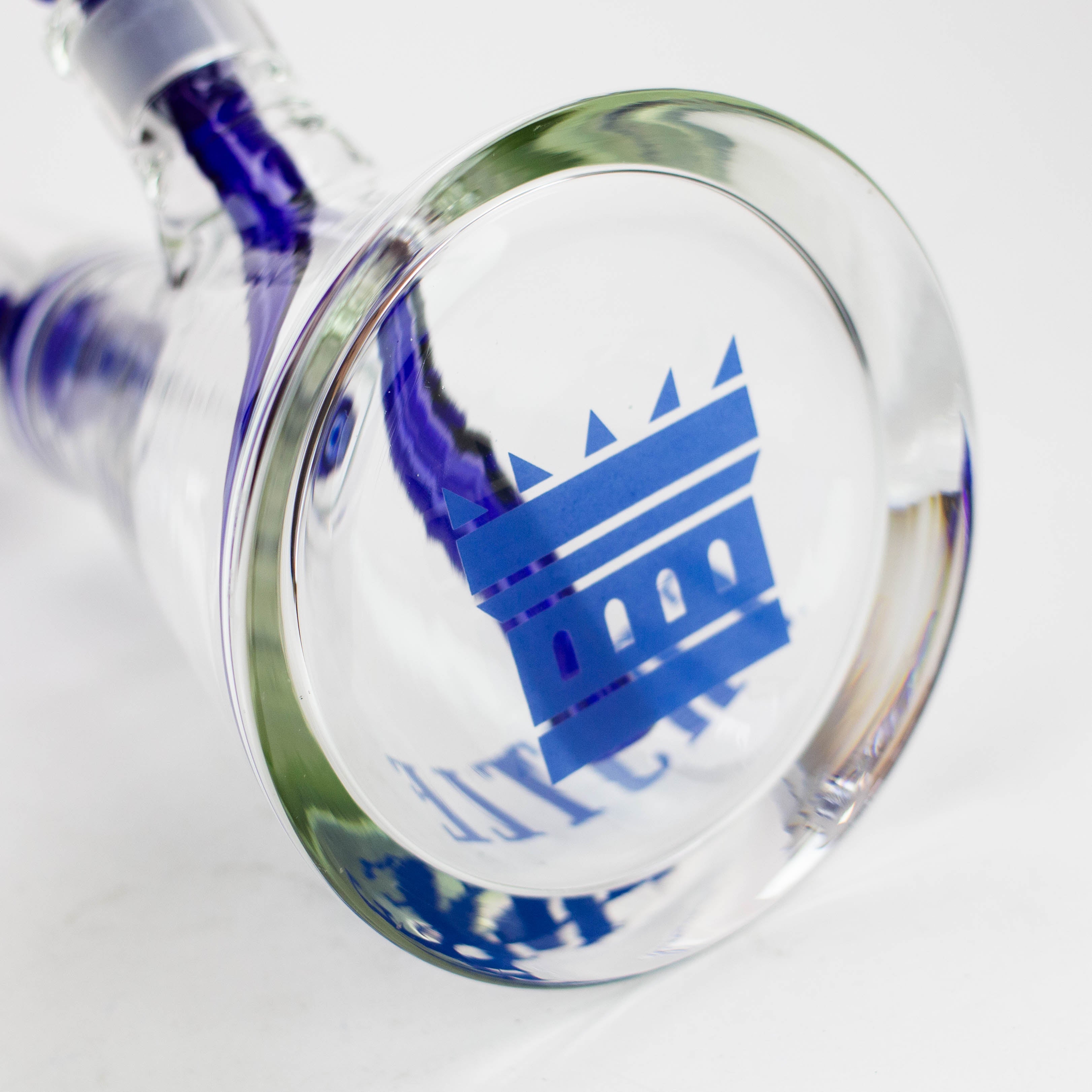 Castle Glassworks | 18" Double Shower Bong