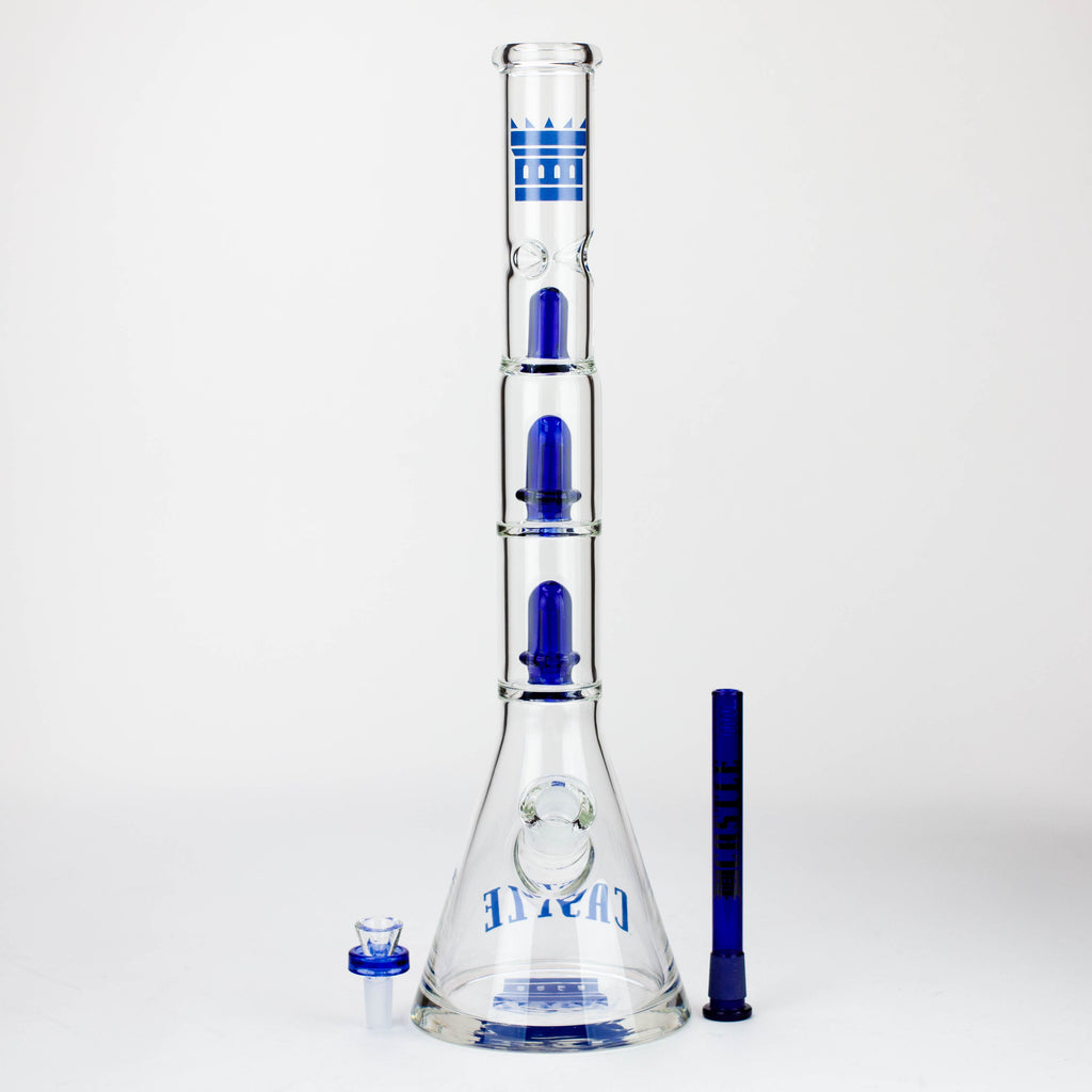 Castle Glassworks | 18" Double Shower Bong