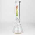 WellCann | 14" 7mm Beaker Bong with Colour Bottom