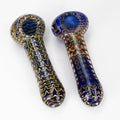 5" Gold Fumed Hand Pipe [10936]