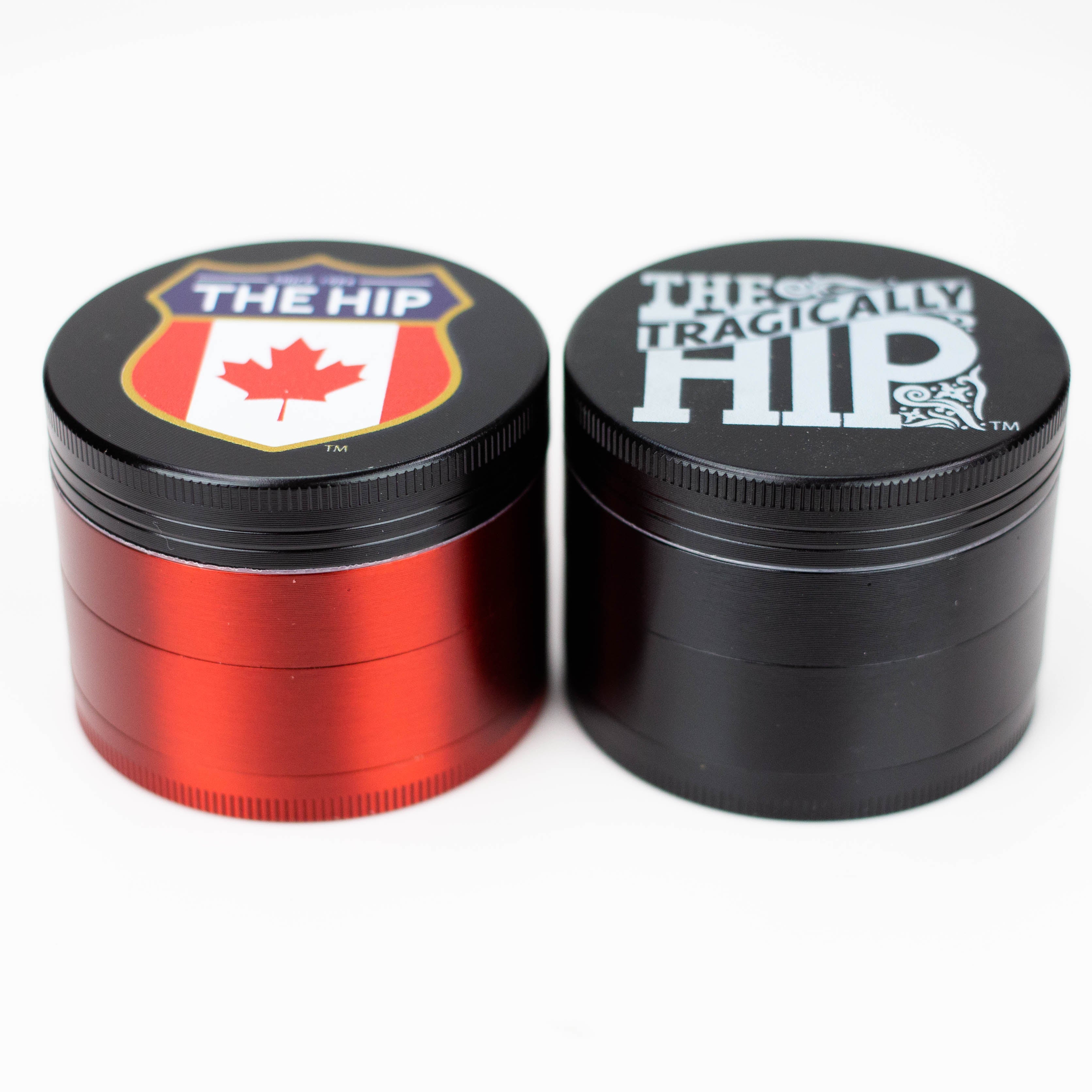 THE TRAGICALLY HIP - 4 parts metal red grinder by Infyniti