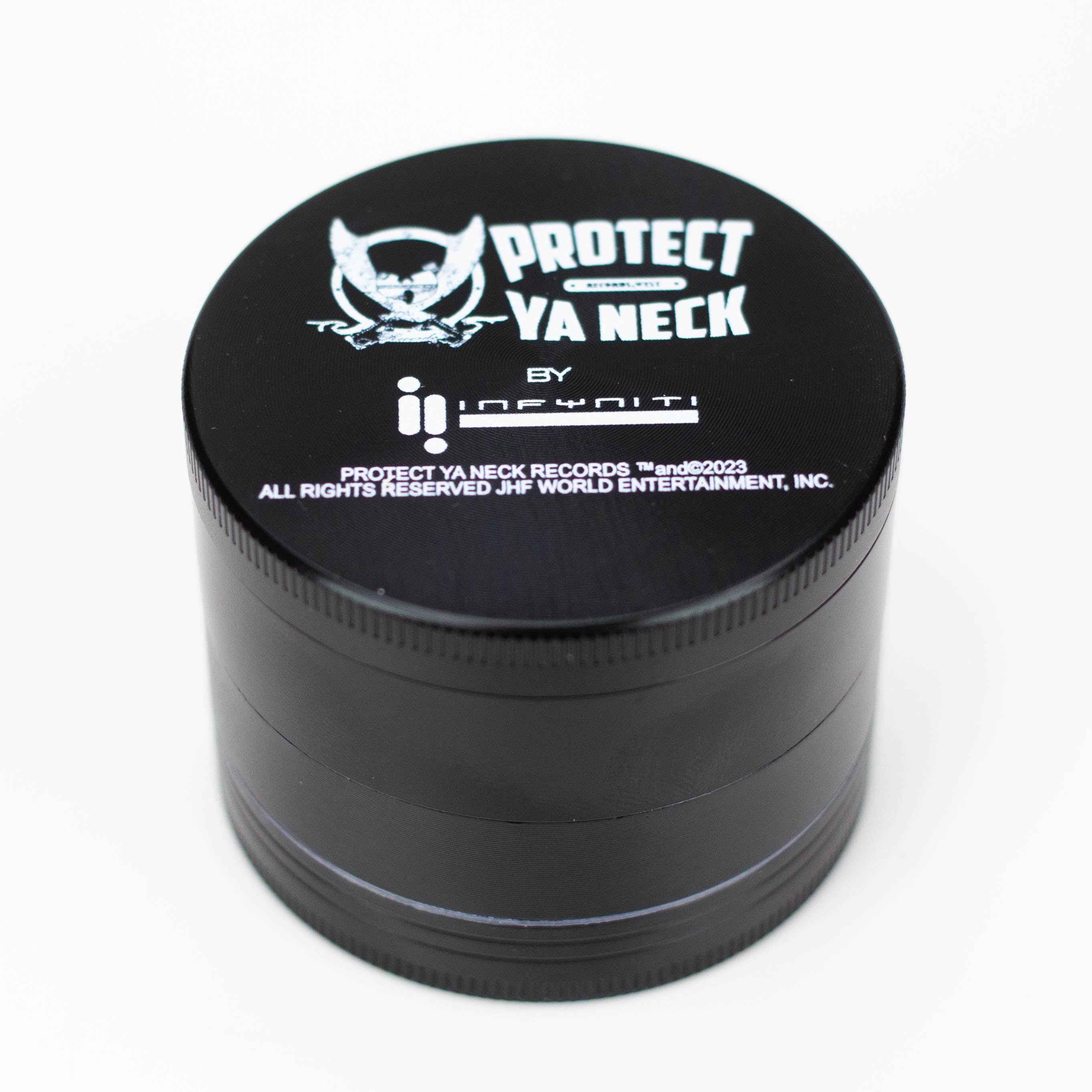 PROTECT YA NECK - 4 parts metal grinder by Infyniti