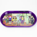 Rechargeble LED Rolling Tray Assorted designs