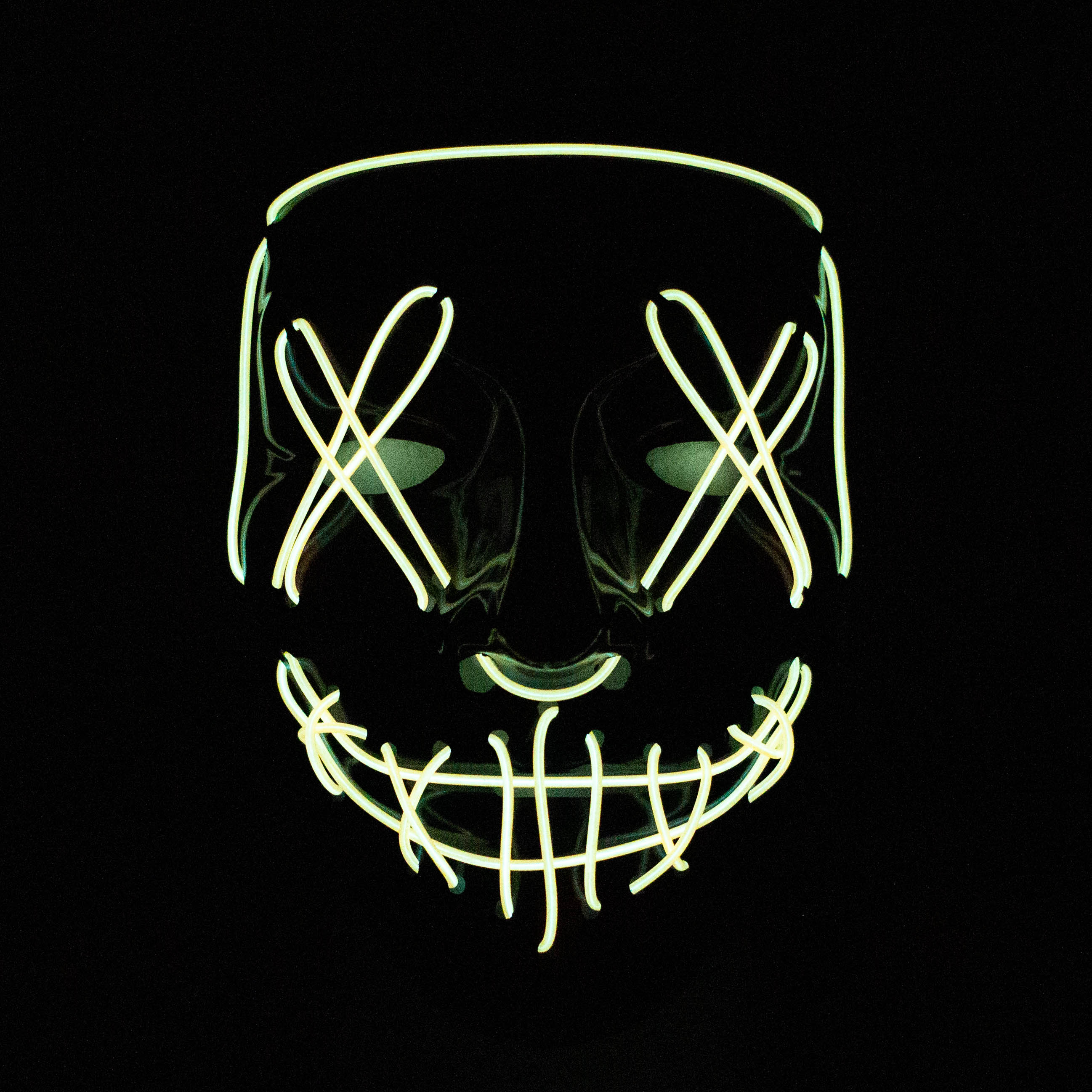 LED Neon Mask for party or Halloween Costume