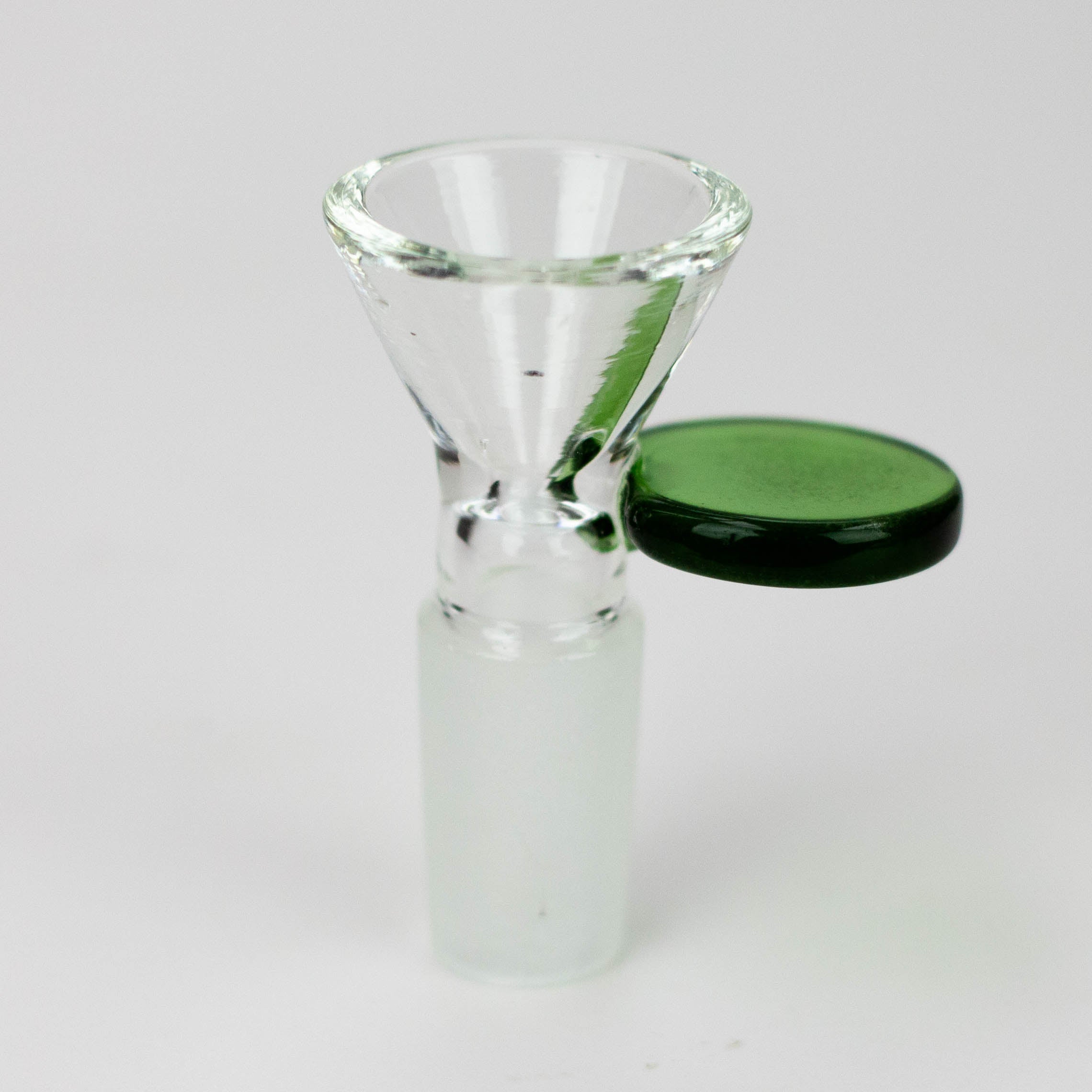ZGlass bowl with  color round handle Pack of 3
