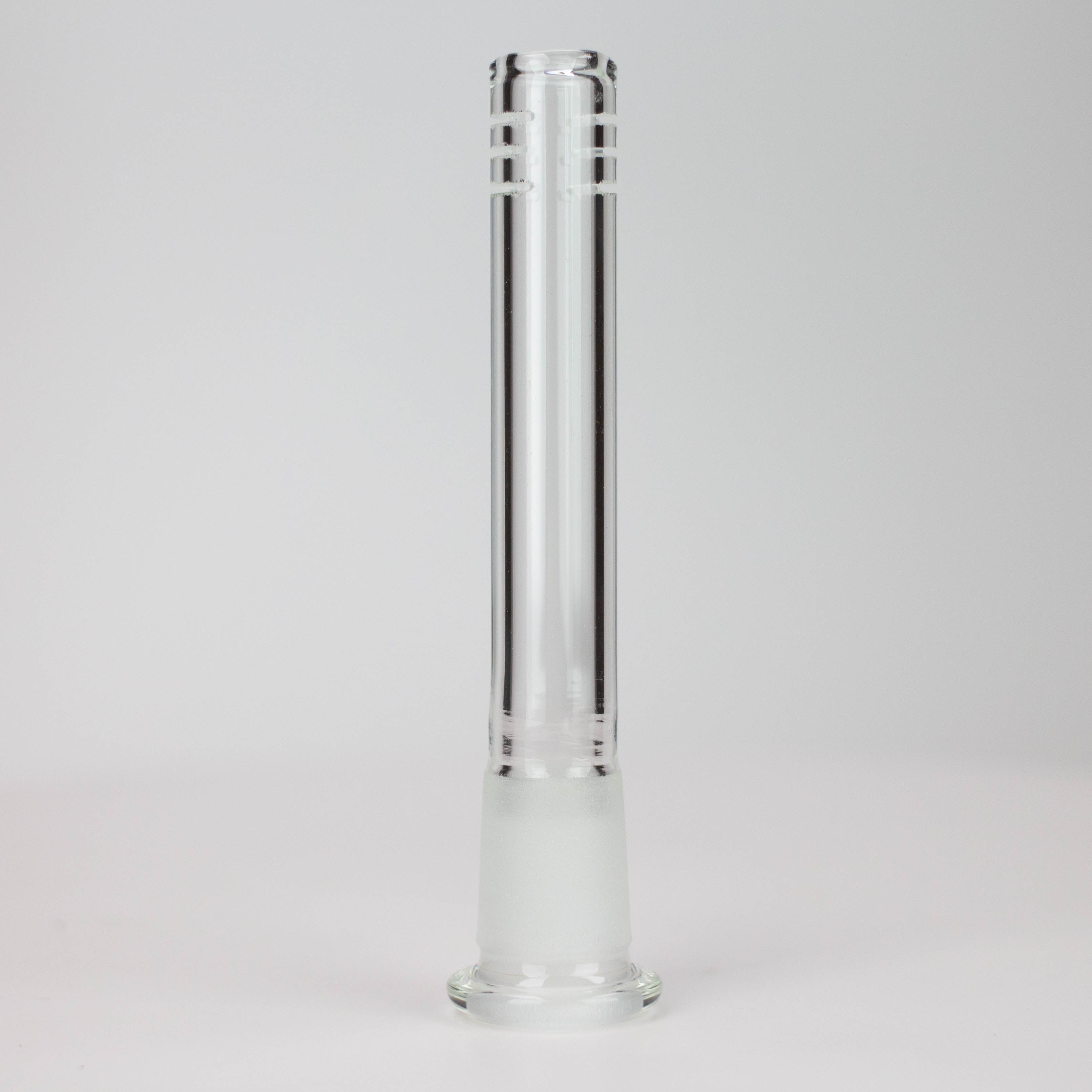 Glass Slitted Glass Diffuser Downstem 6 size mixed Pack of 12