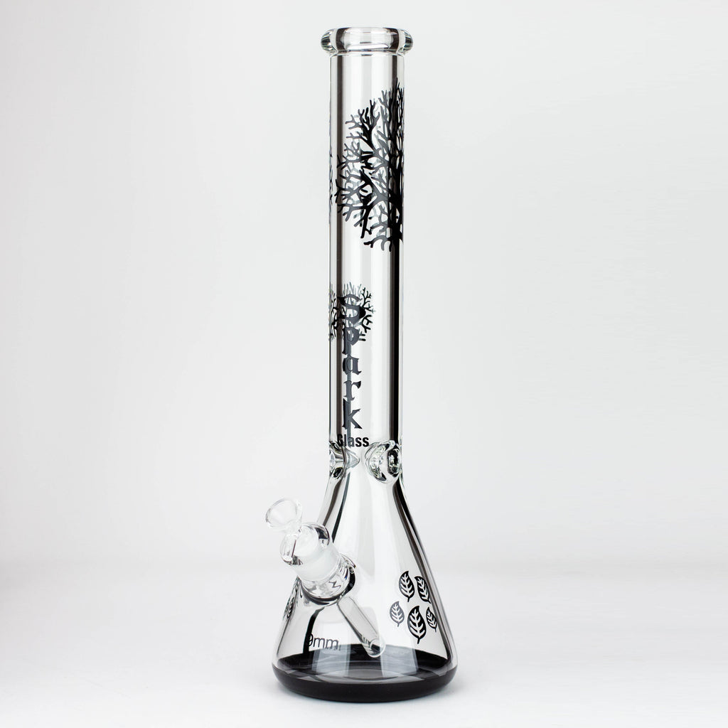 Spark | 18" Tree of life 9 mm glass water bong